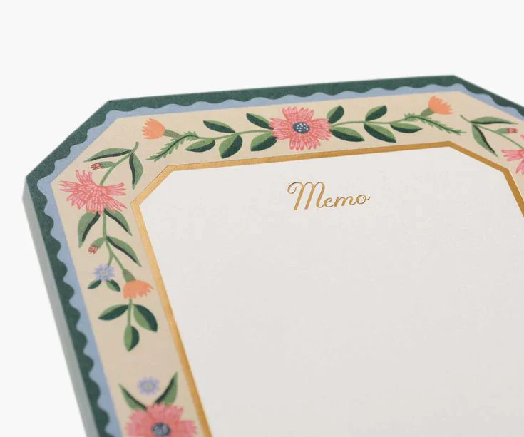 RIFLE PAPER CO - Aster Memo Notepad - Image 2