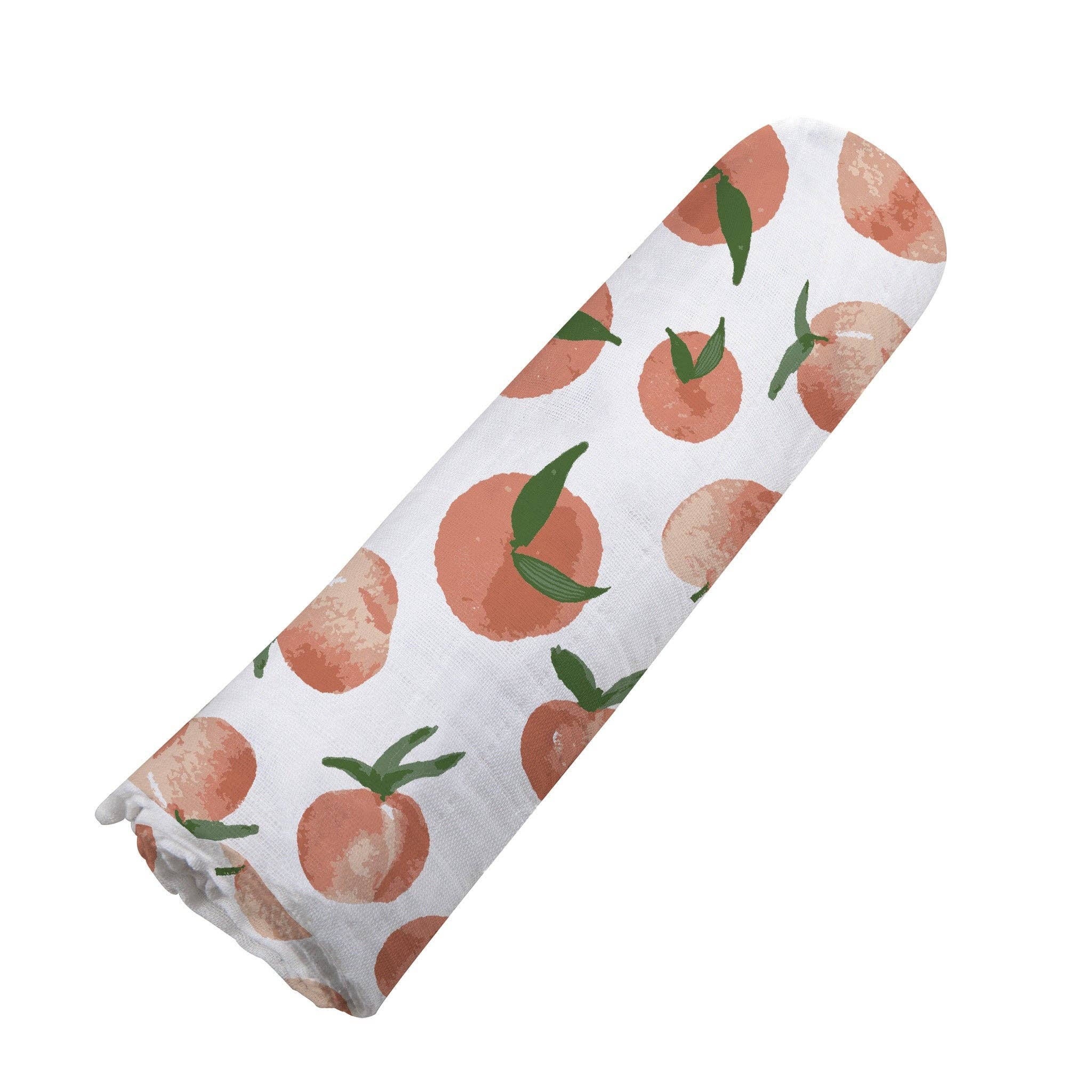 BABY - Carnelian Peaches Bamboo Swaddle - Image 3