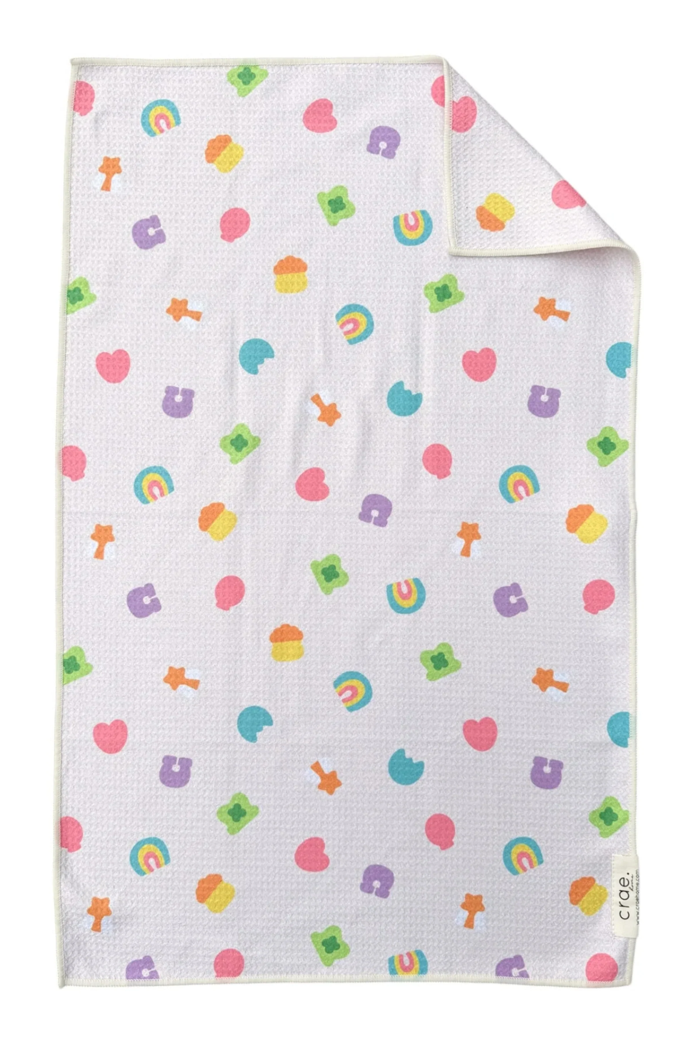 CRAE.HOME - Rainbow Luck: Double-Sided Hand Towel