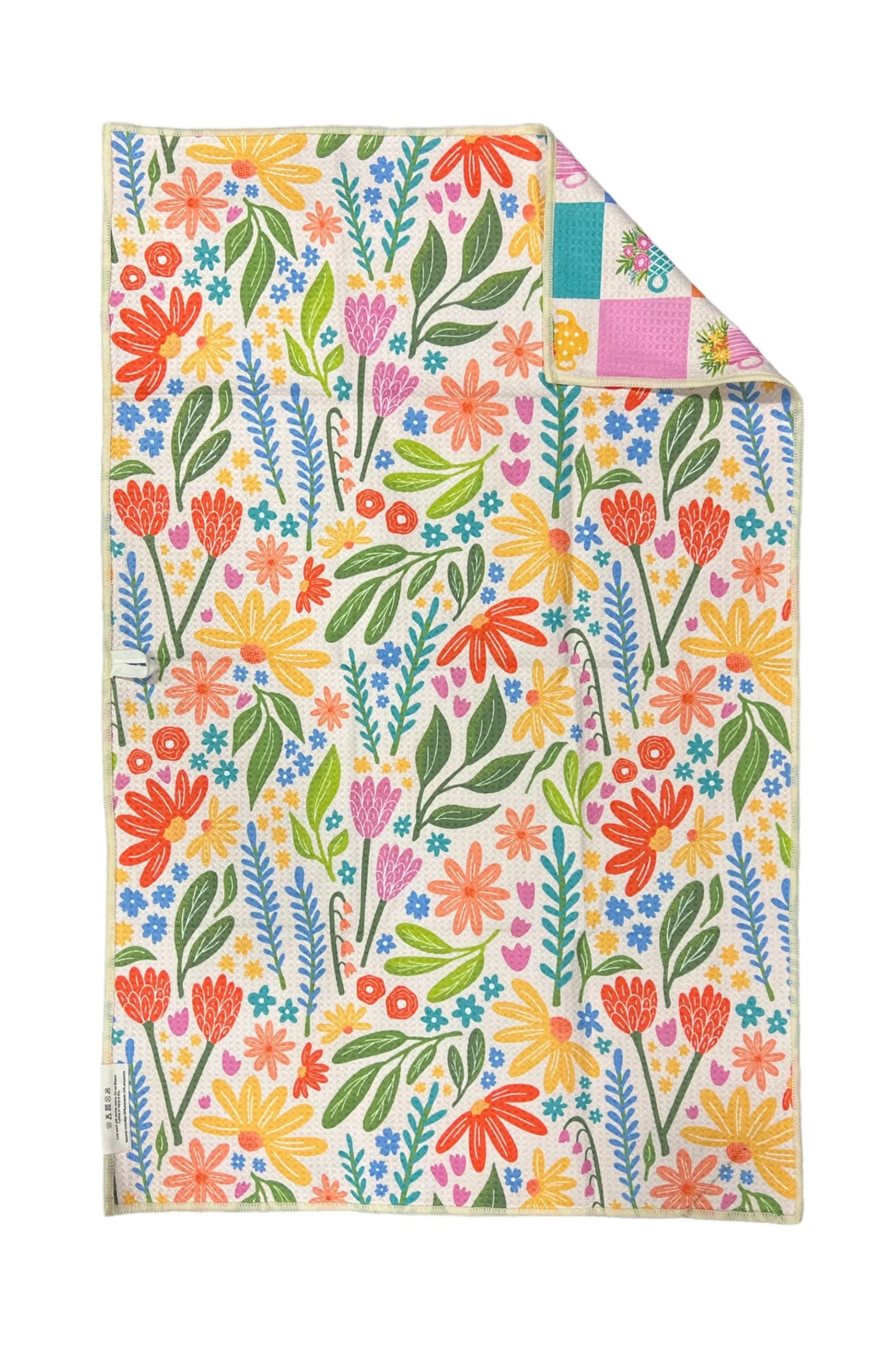 CRAE.HOME - Tea Garden: Reversible Hand Towel - Image 3