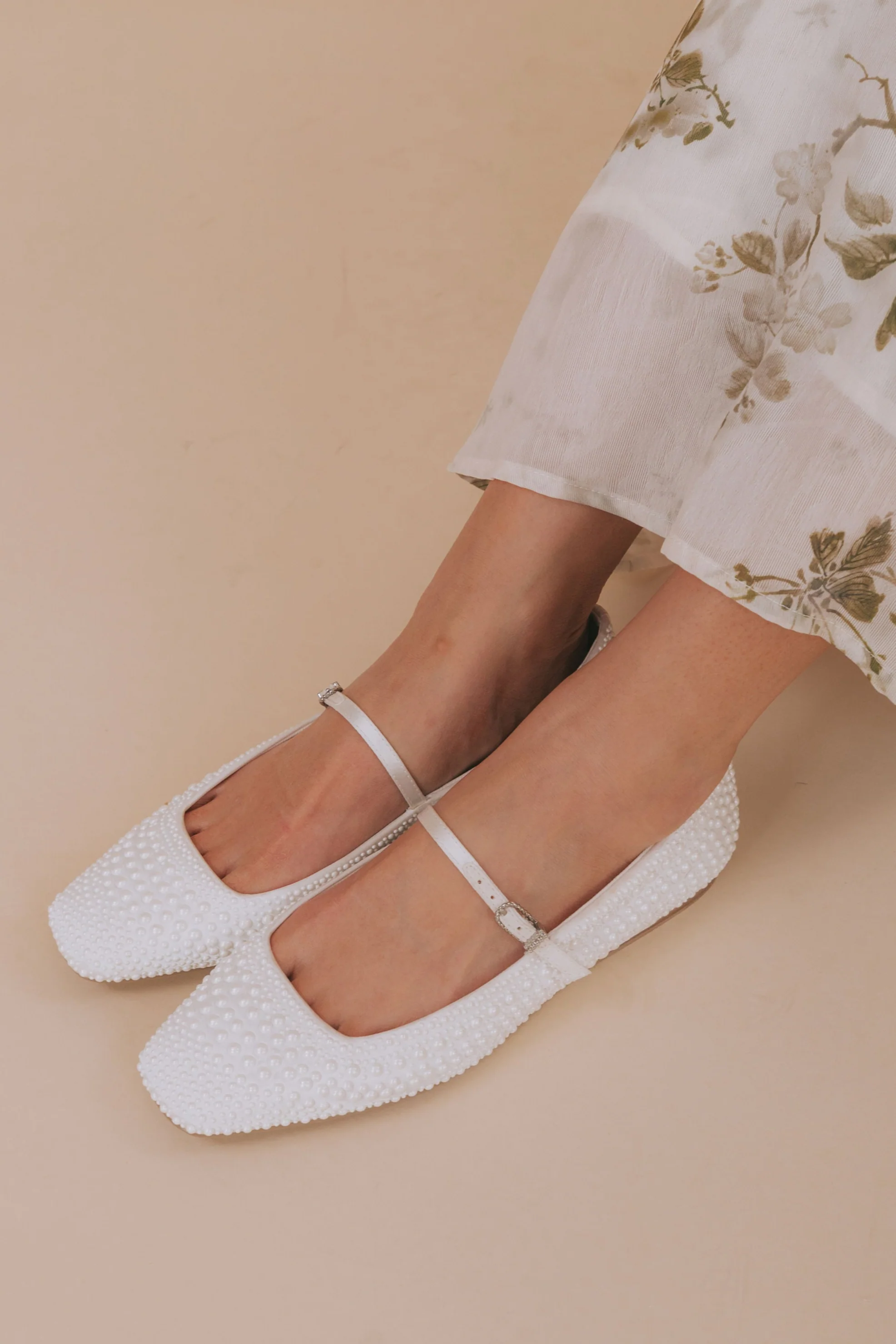 DOLCE VITA - Reyes Pearl Ballet Flats - Image 2