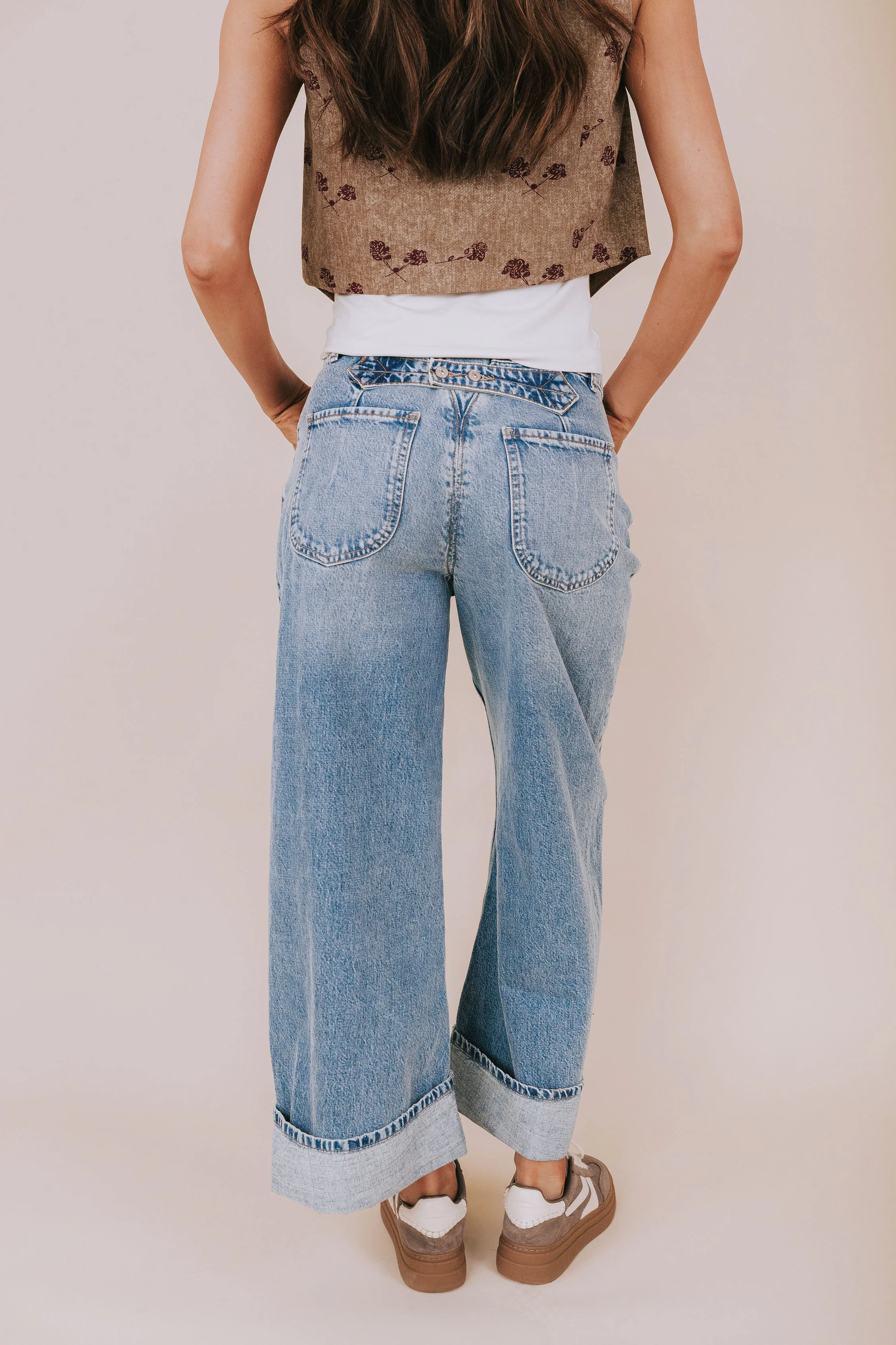 FREE PEOPLE - Alia Wide-Leg Jeans - Image 3