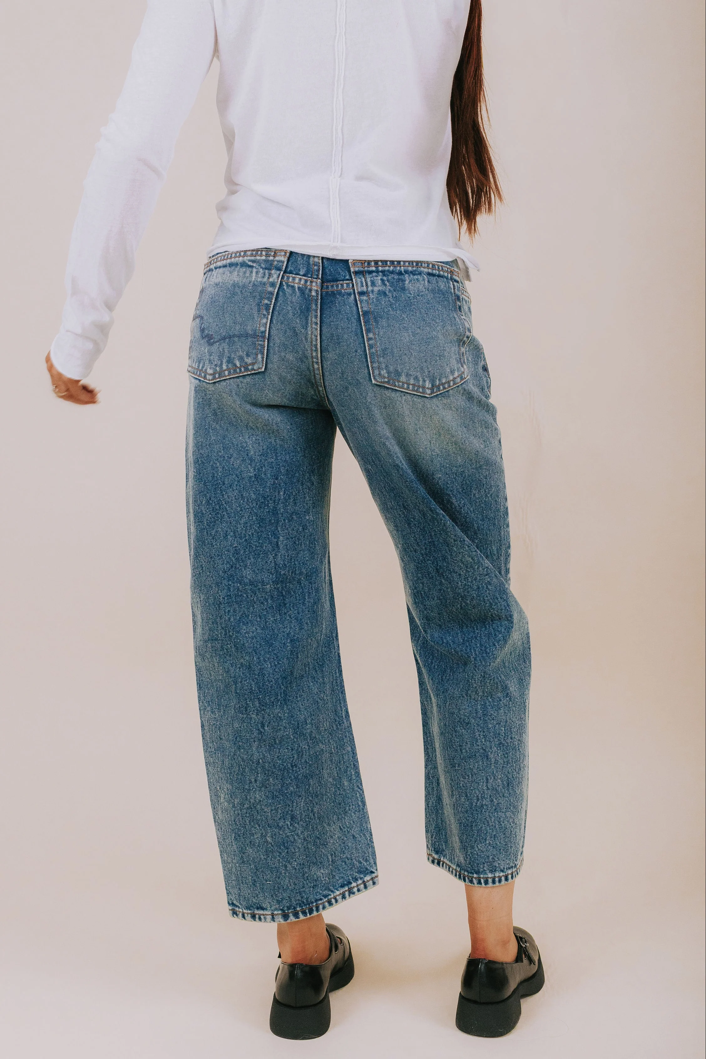 FREE PEOPLE - Deep Trance Dropped Boyfriend Jeans - 3 Colors! - Image 13