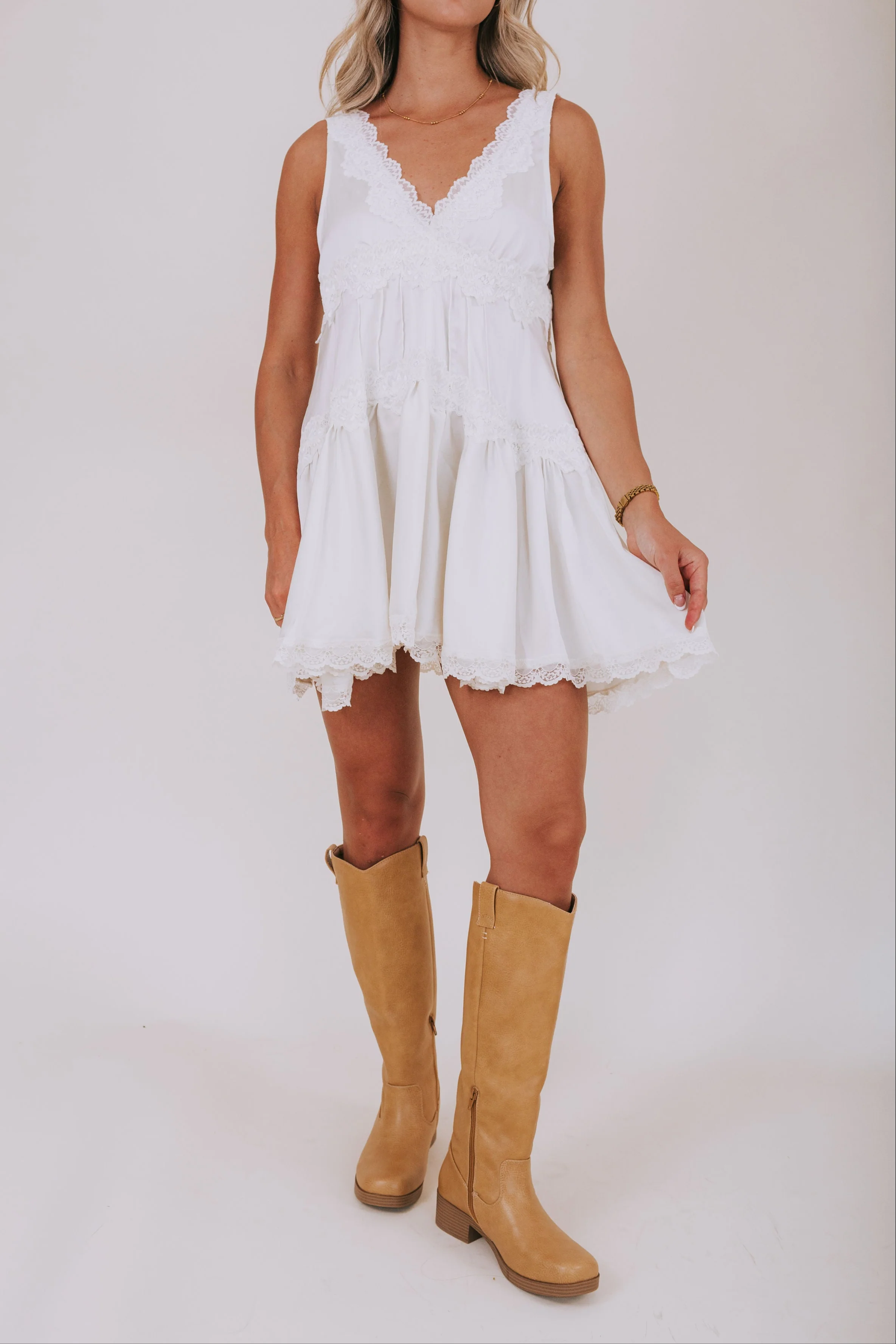 FREE PEOPLE - In This Groove Mini Slip - Image 3
