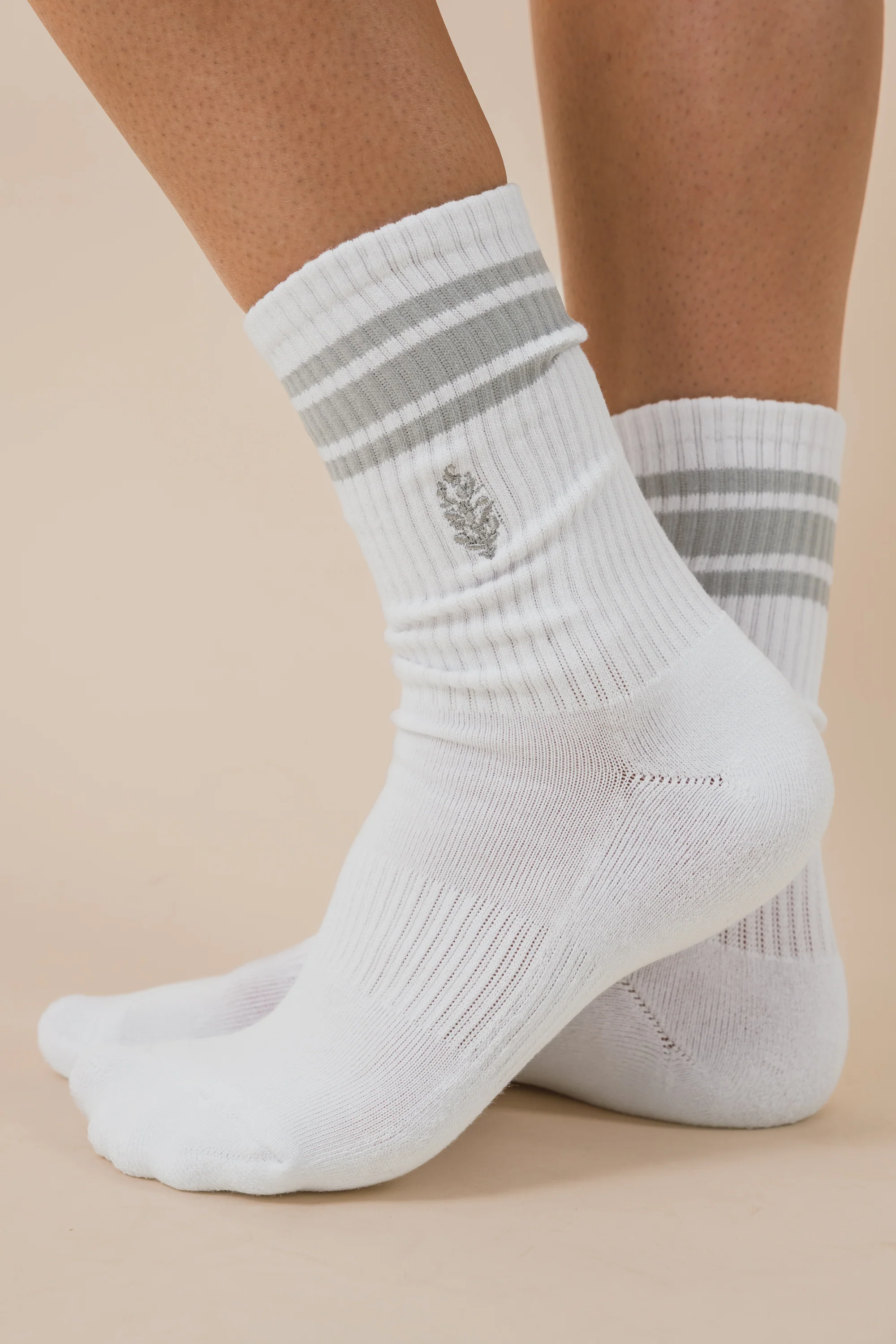 FREE PEOPLE - Movement Logo Stripe Tube Socks - Image 2