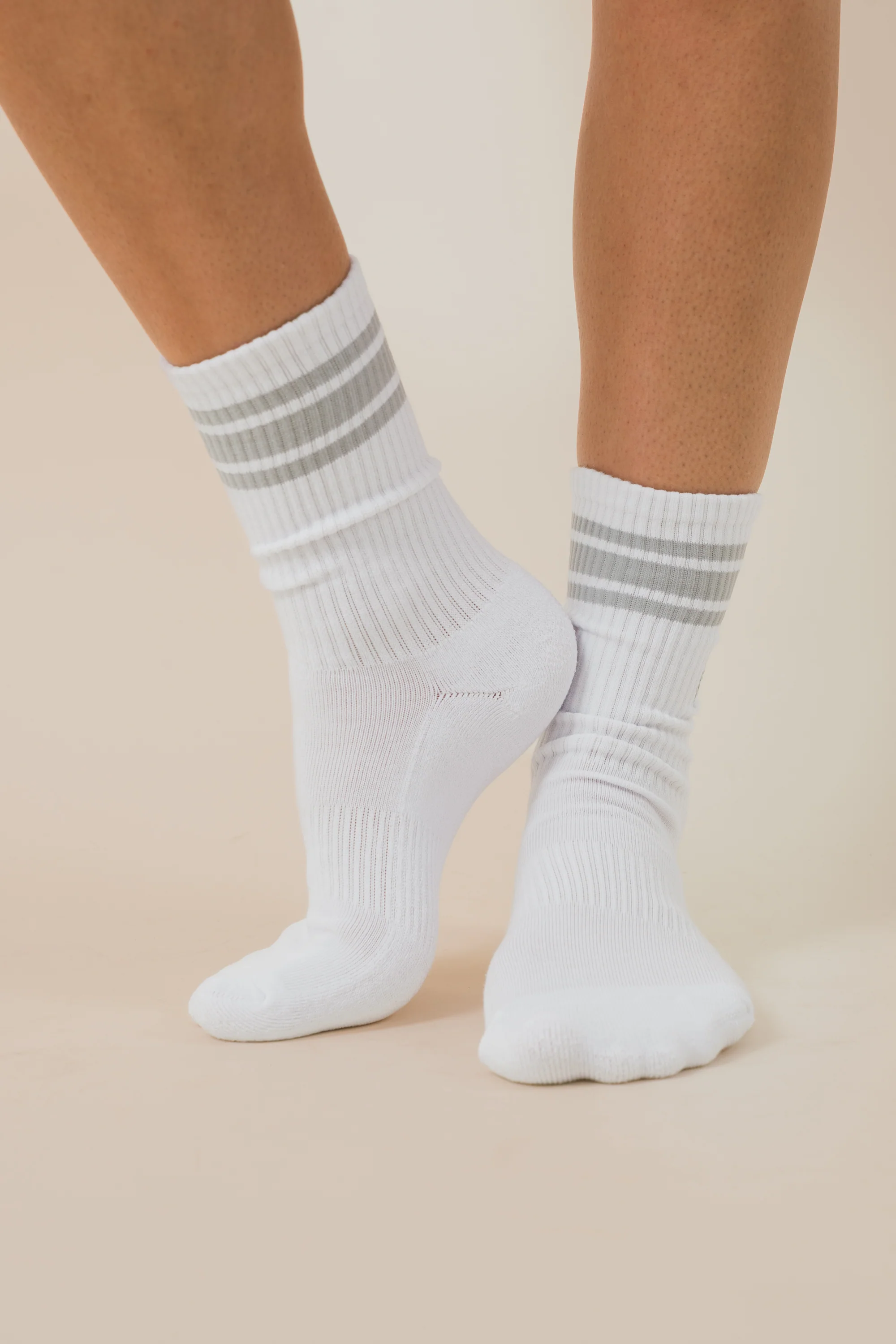 FREE PEOPLE - Movement Logo Stripe Tube Socks - Image 3