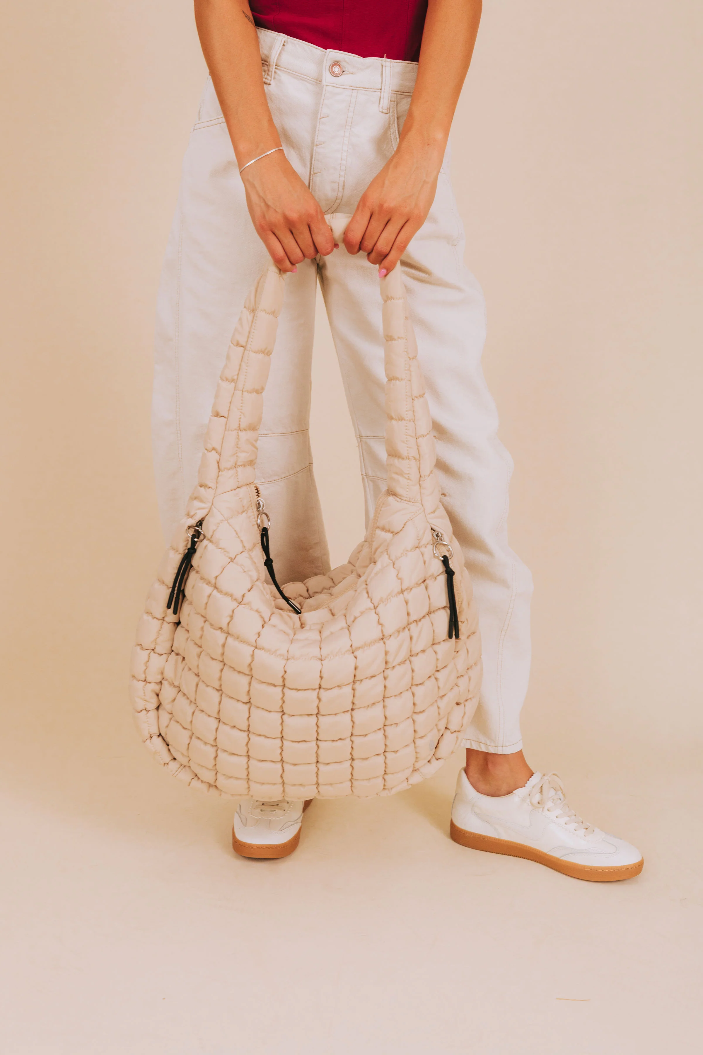 FREE PEOPLE - Quilted Carryall - 16 Colors! - Image 29