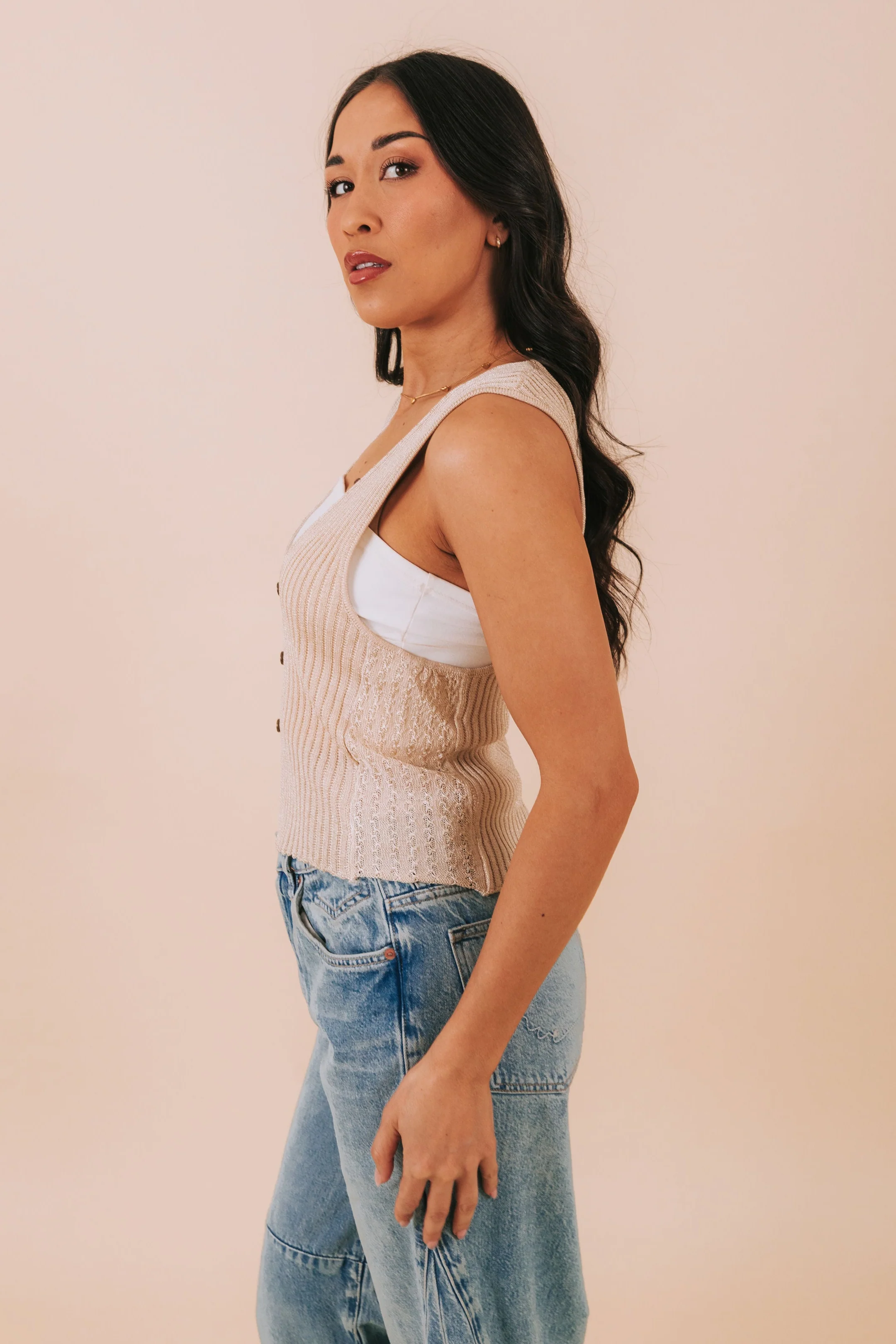 FREE PEOPLE - Seascape Vest - Image 3
