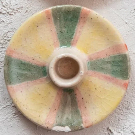 Hand Painted Taper Holder - 3 Styles! - Image 4