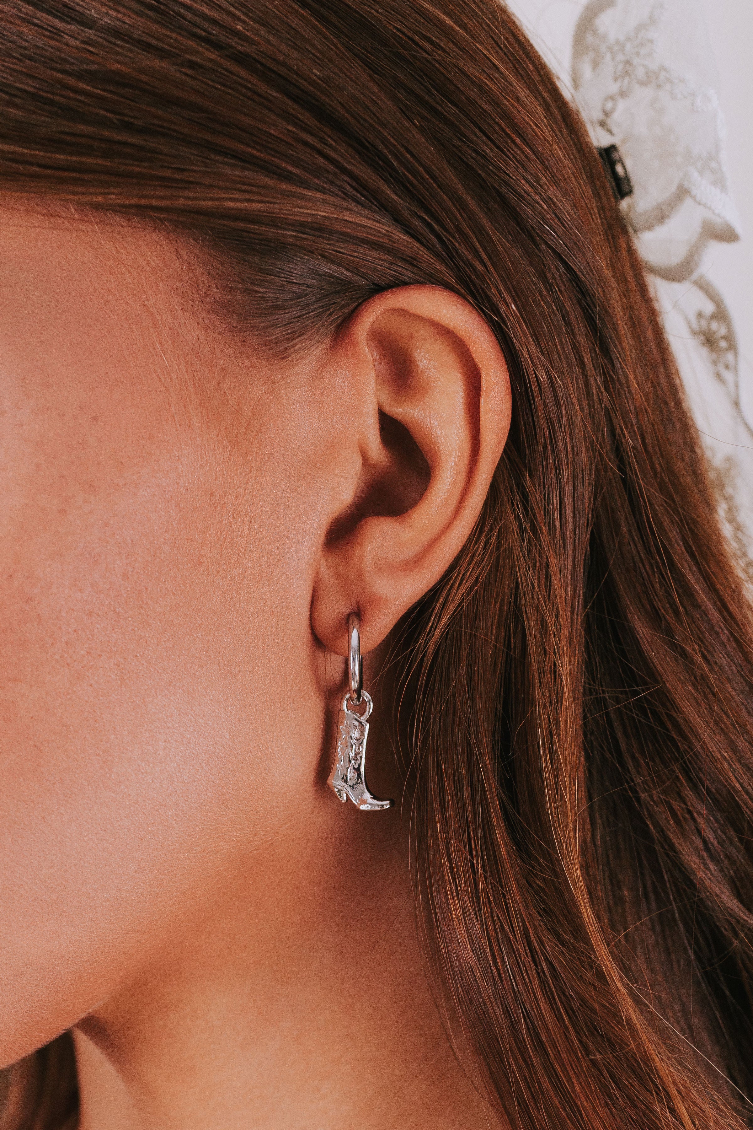 Just A Cowgirl Earrings - 2 Colors!