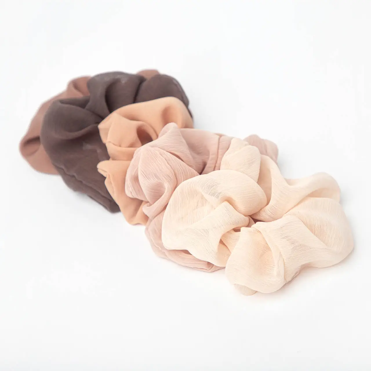 KITSCH - Crepe Scrunchies 5pc - Image 2