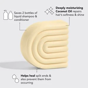 KITSCH - Deep Moisturizing Solid Conditioner Bar For Dry Damaged Hair - Image 3