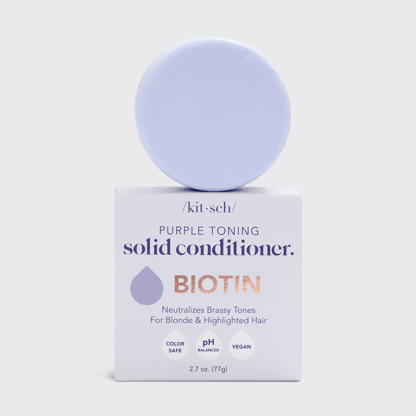 KITSCH - Purple Toning Solid Conditioner Bar - Image 3