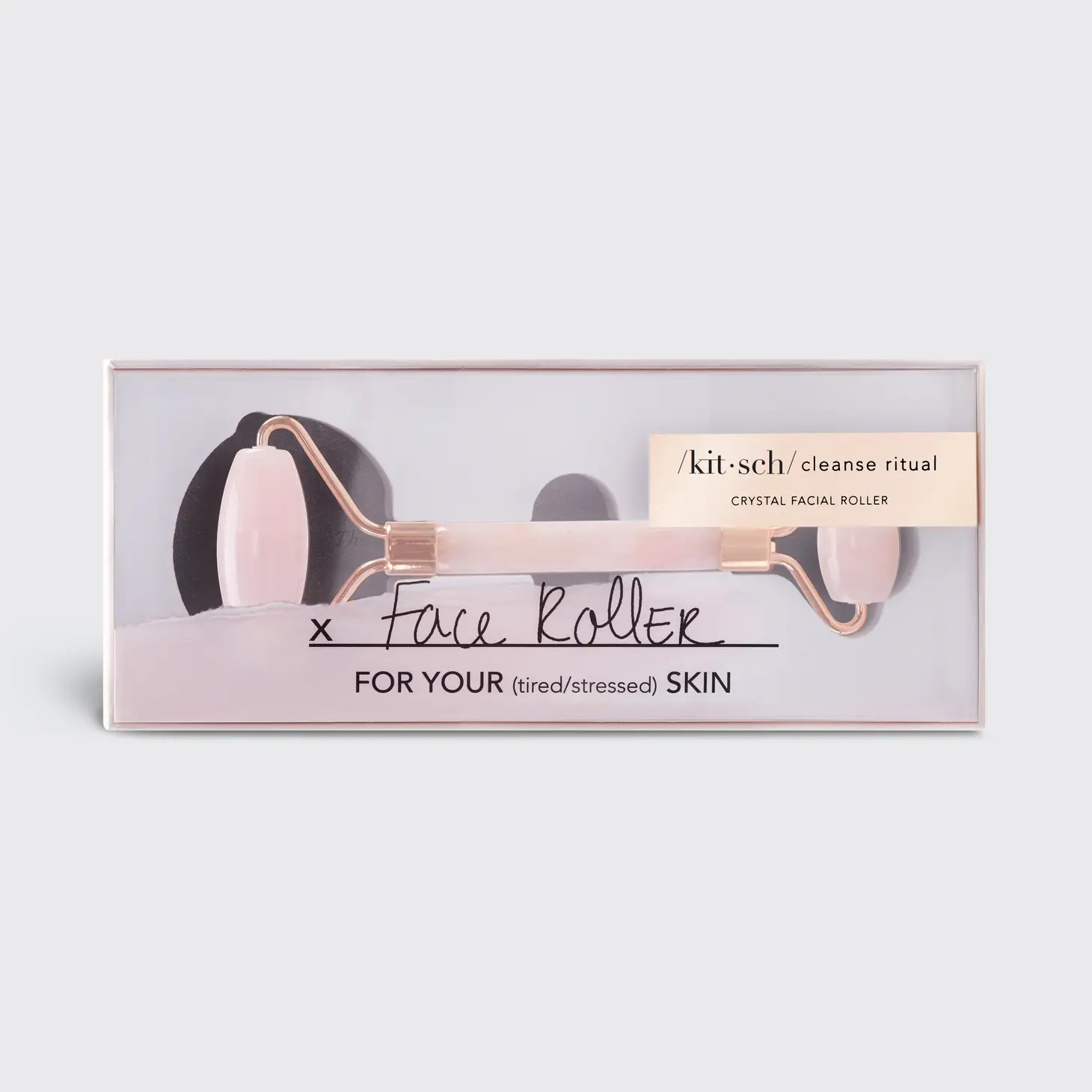 KITSCH - Rose Quartz Crystal Facial Roller - Image 4