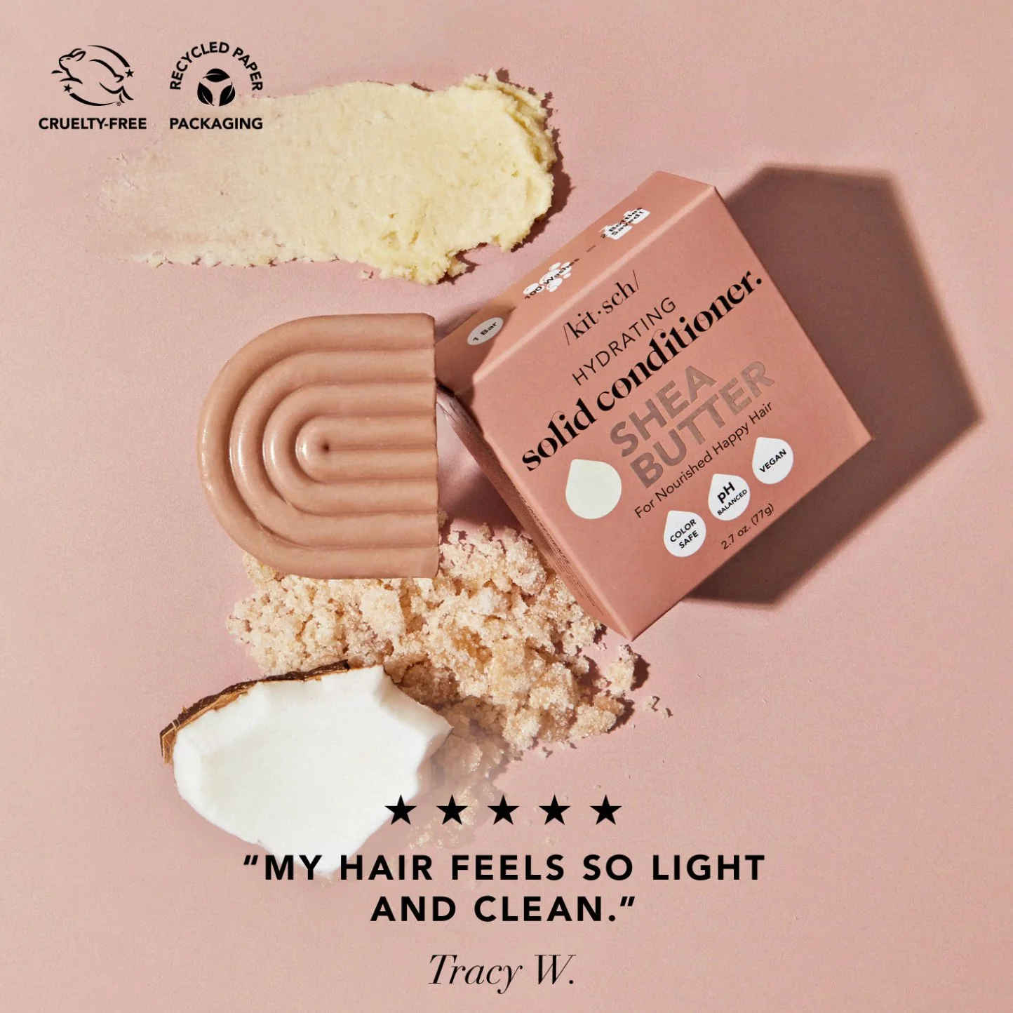 KITSCH -Shea Butter Nourishing Conditioner Bar - Image 3