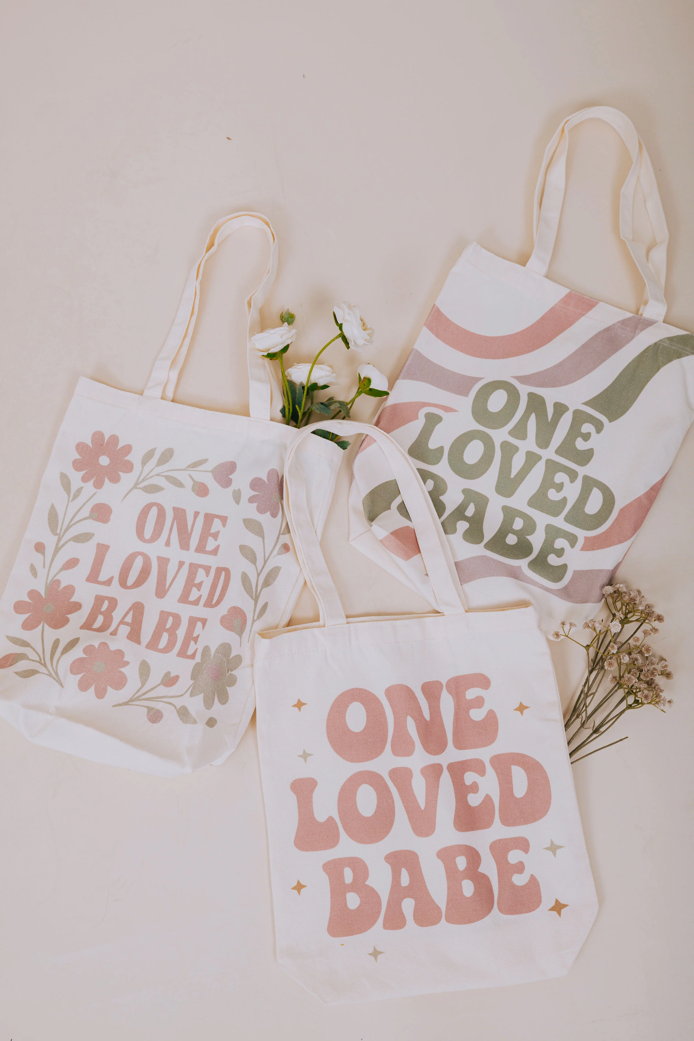 OLB Tote Bag - Dusty Floral - Image 5