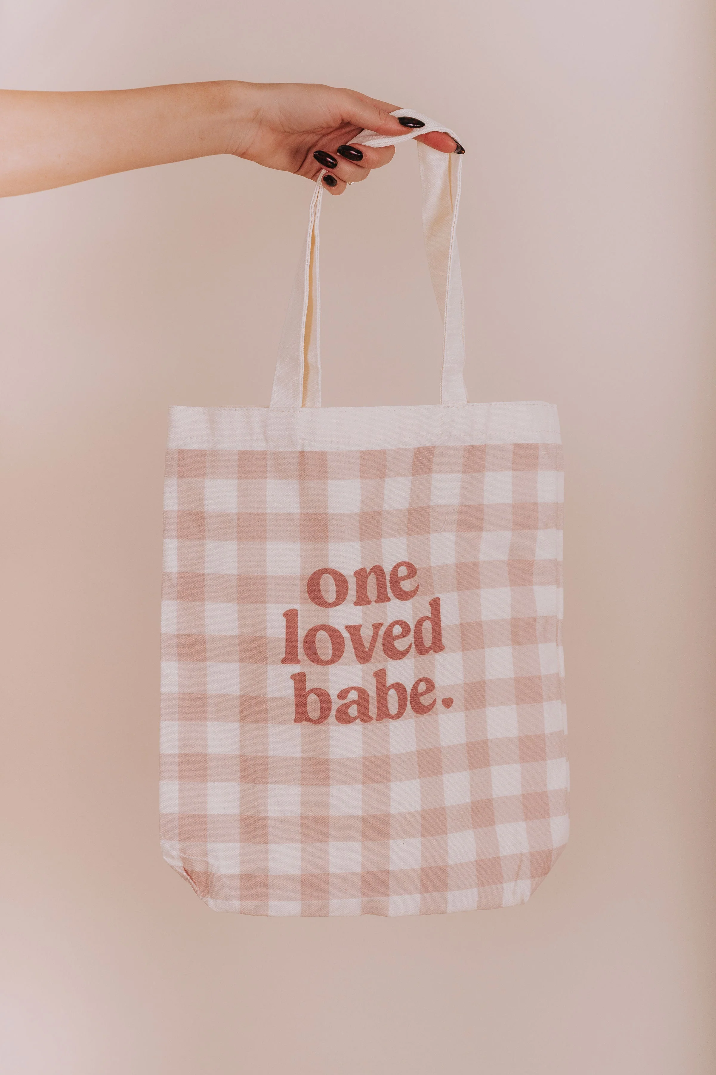 OLB Tote Bag - Gingham - Image 2