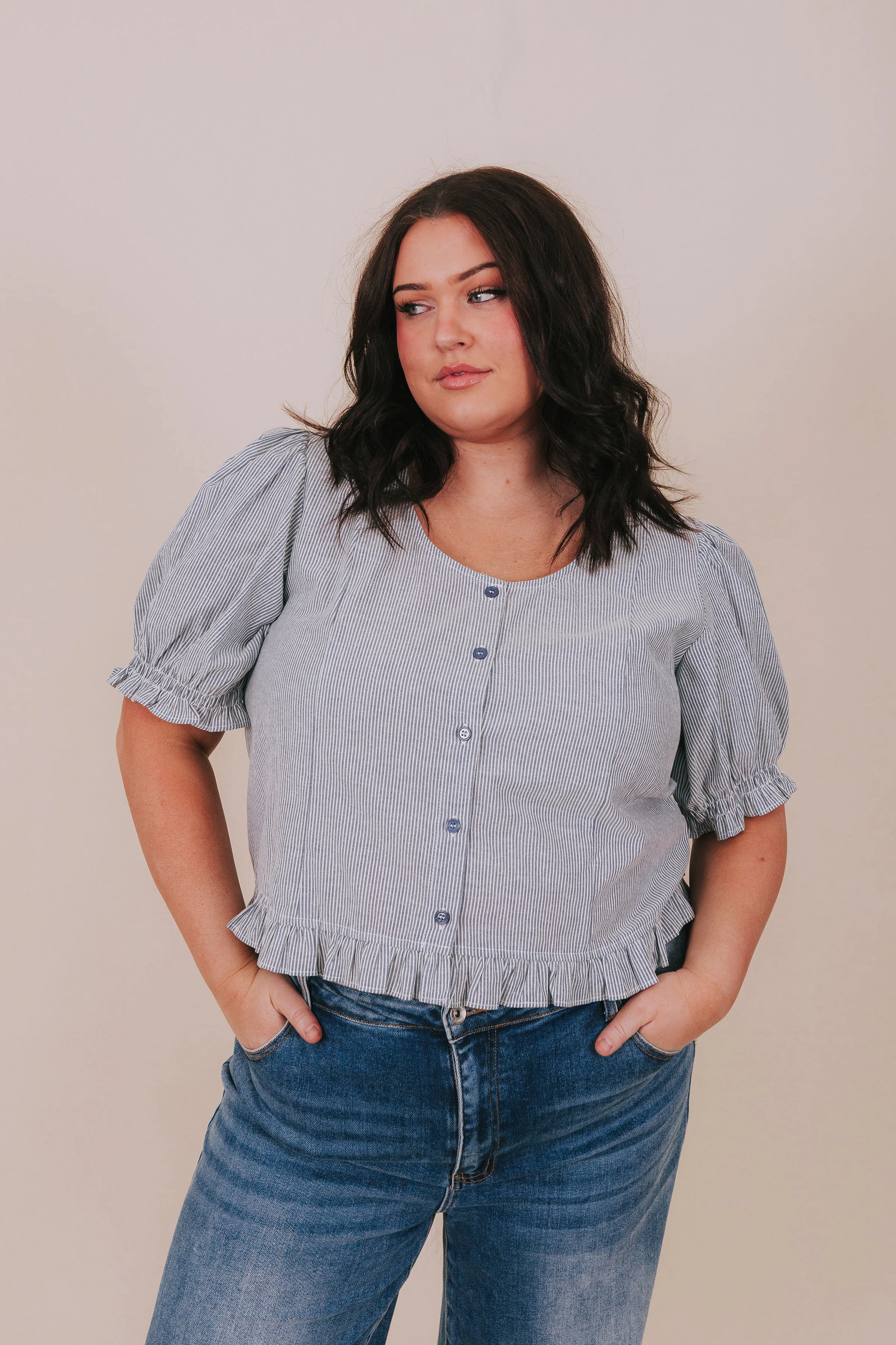 PLUS SIZE - Along The Boardwalk Top - Image 2