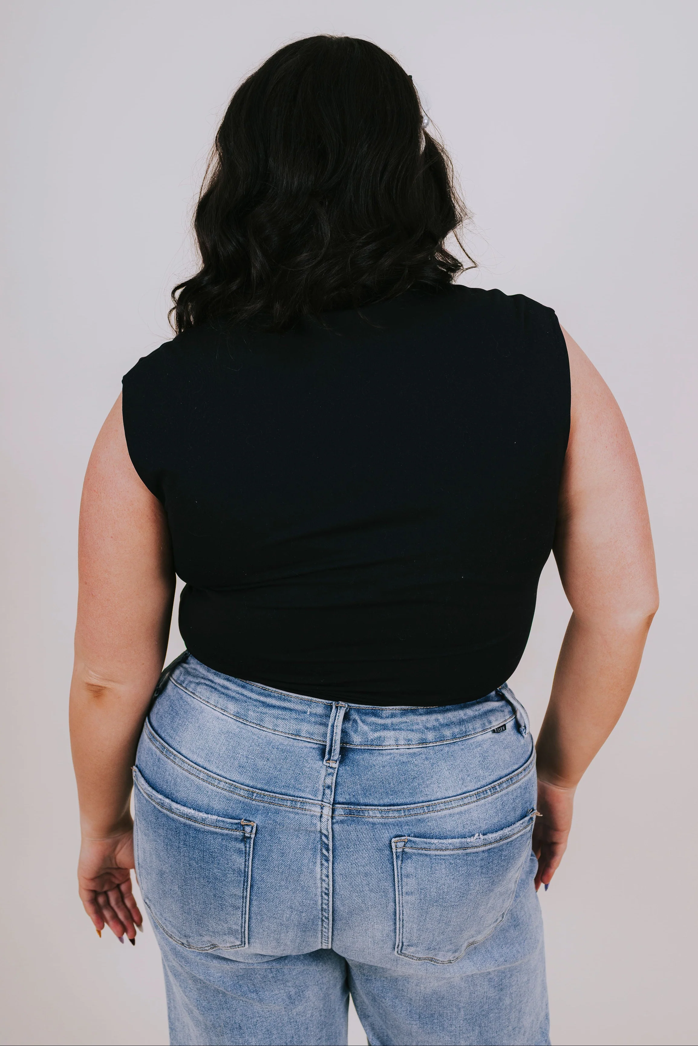 PLUS SIZE - Black Out Top - Image 4