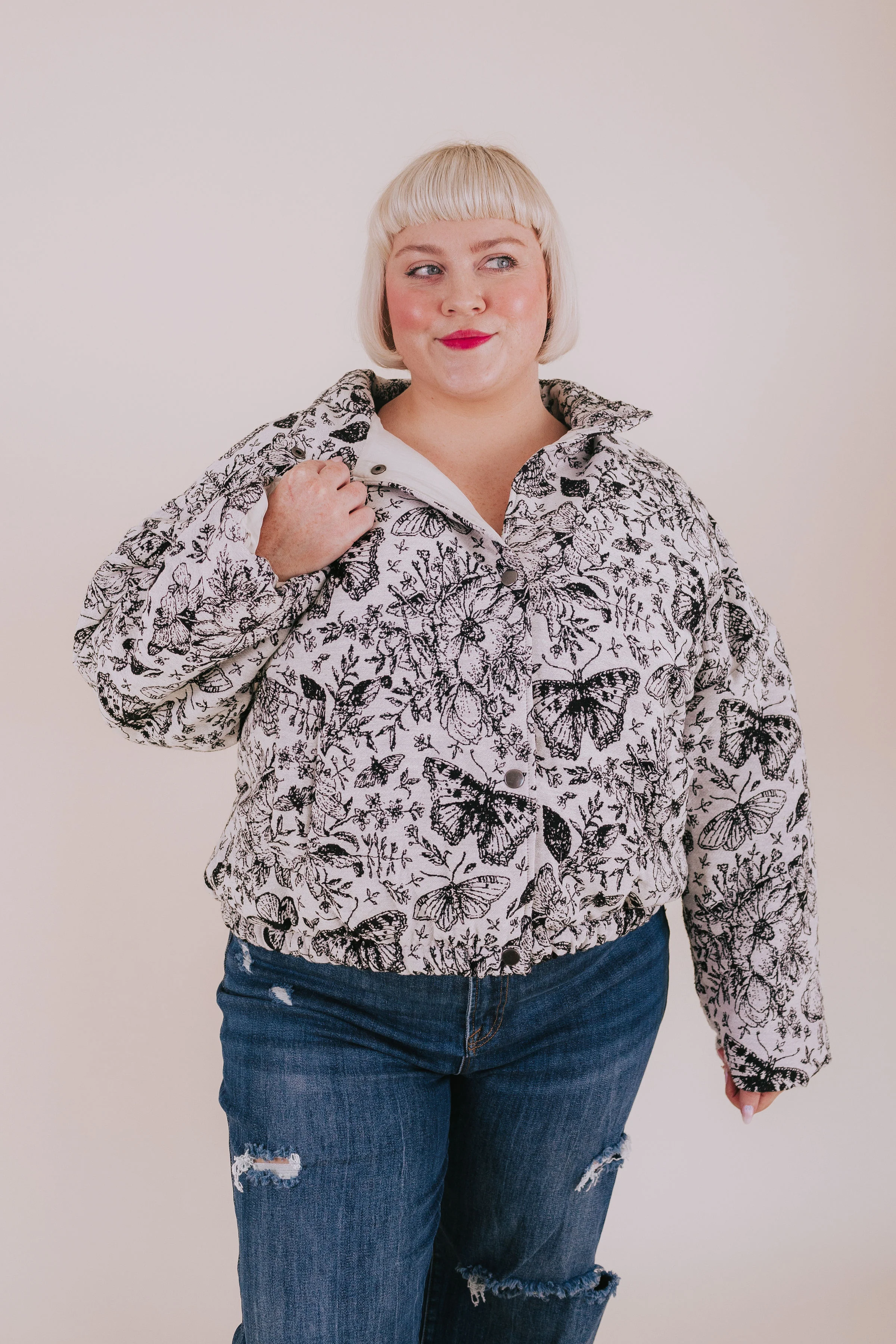 PLUS SIZE - Butterfly Wonder Jacket - Image 3