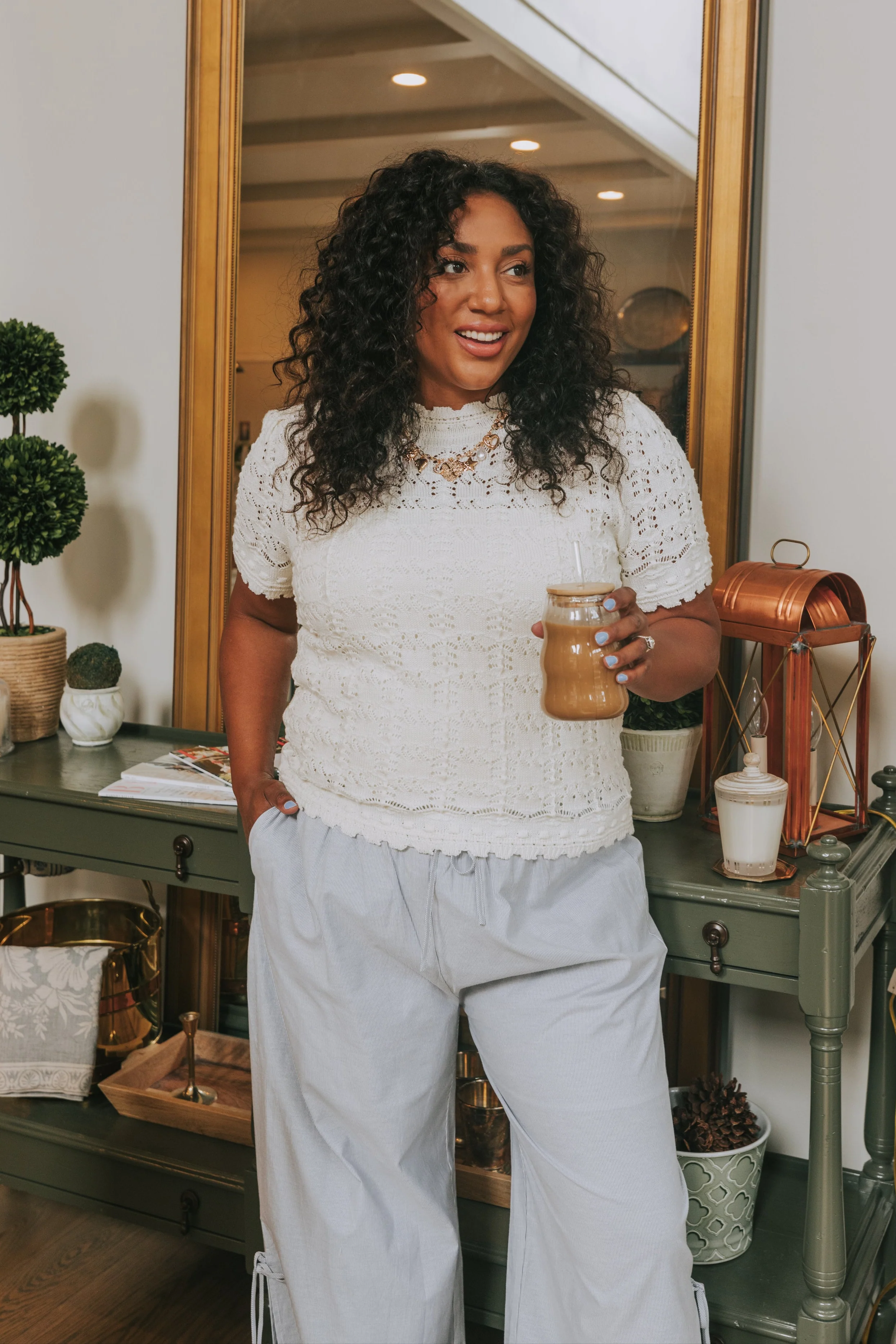 PLUS SIZE - Dance With Me Top