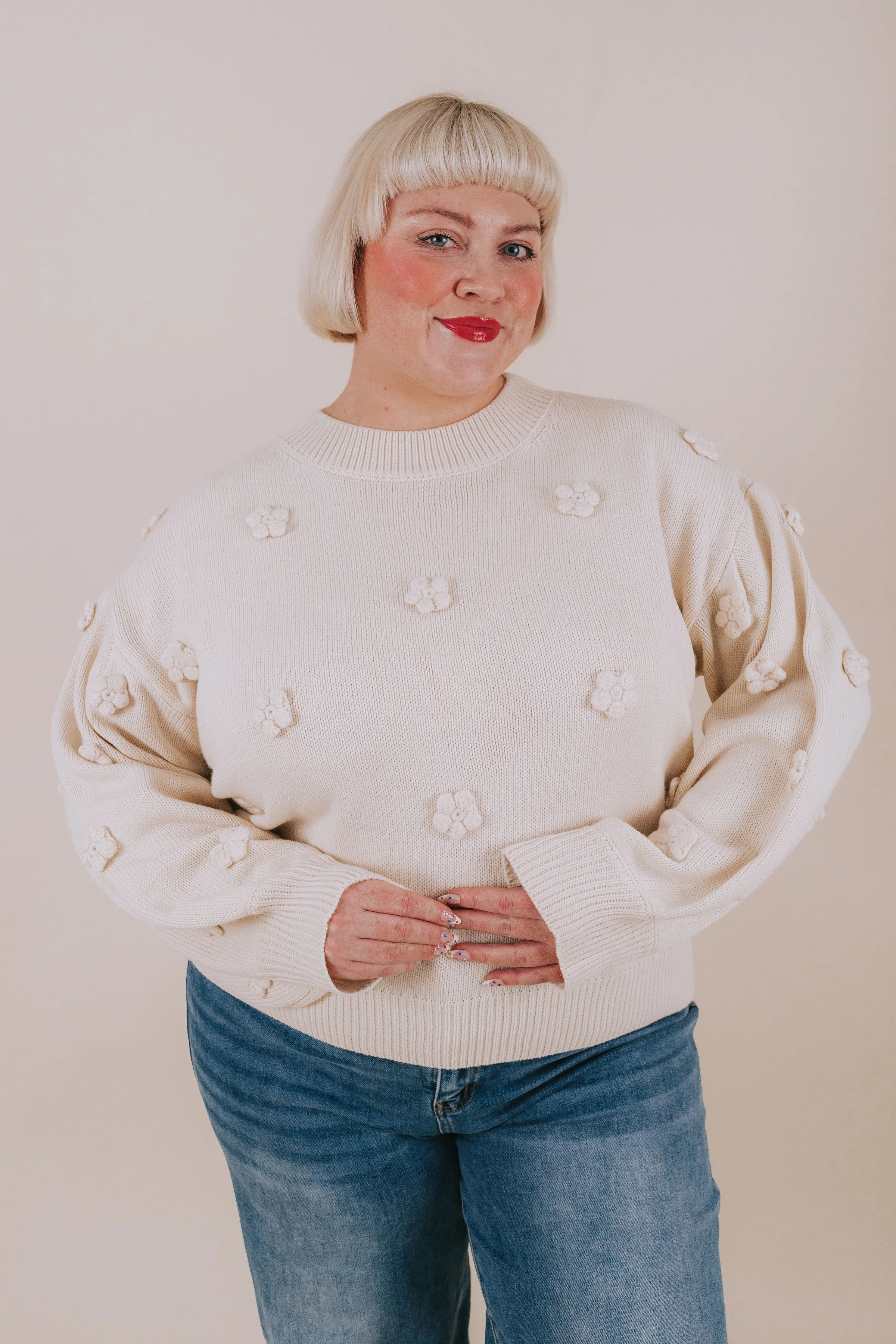 PLUS SIZE - Feeling Better Sweater - Image 6