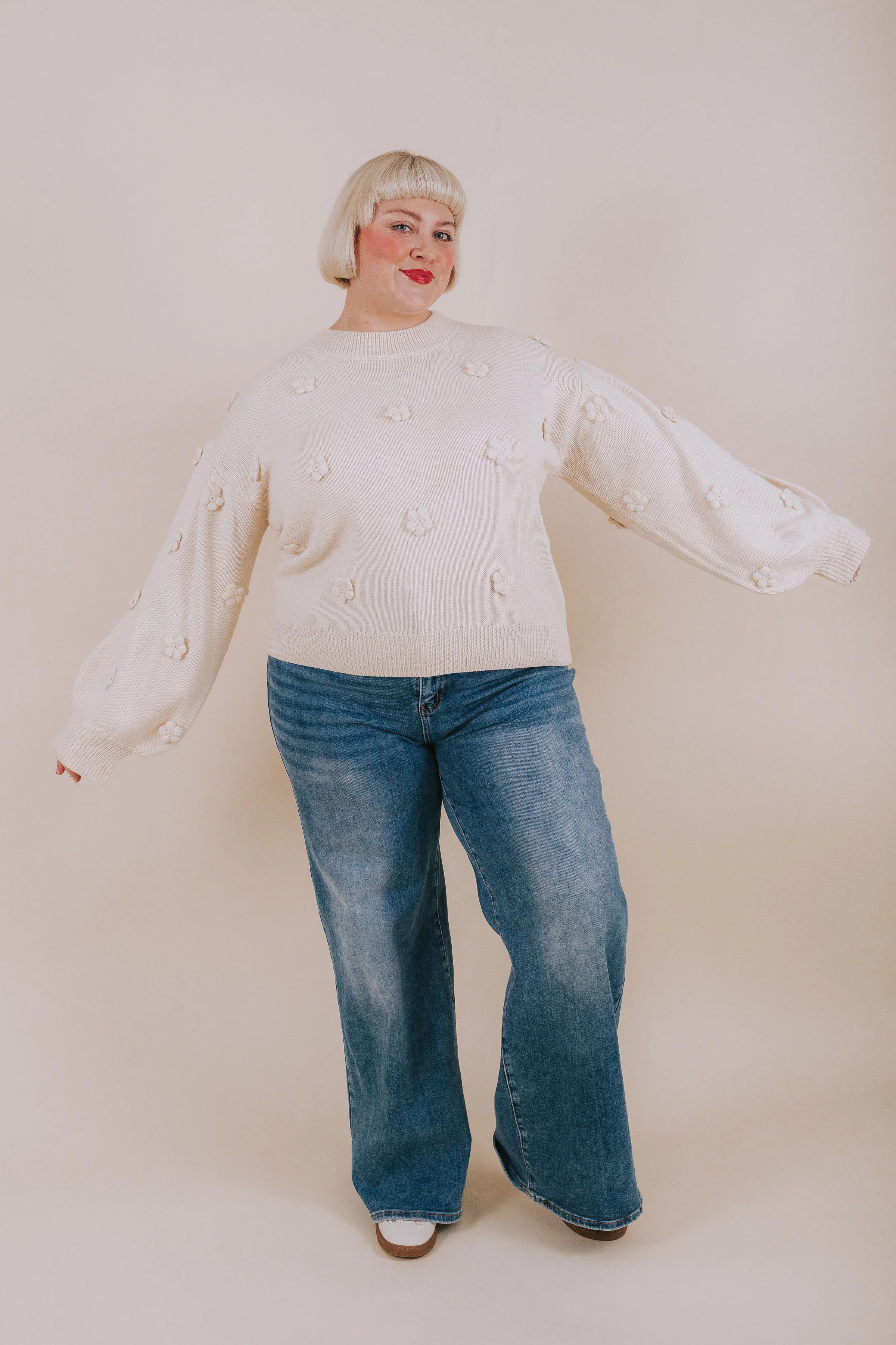 PLUS SIZE - Feeling Better Sweater - Image 7