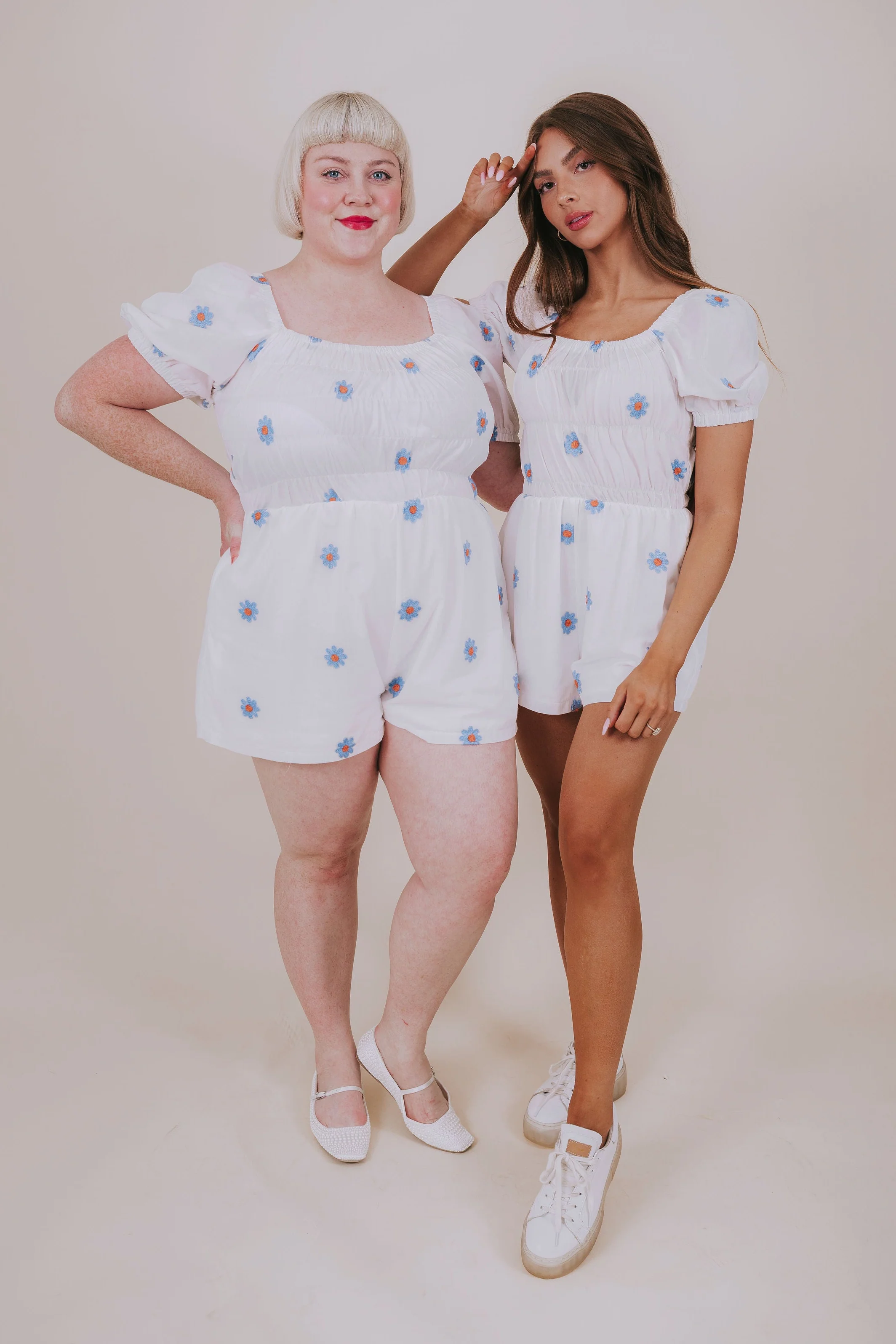 PLUS SIZE - It's A Beautiful Day Romper - Image 7