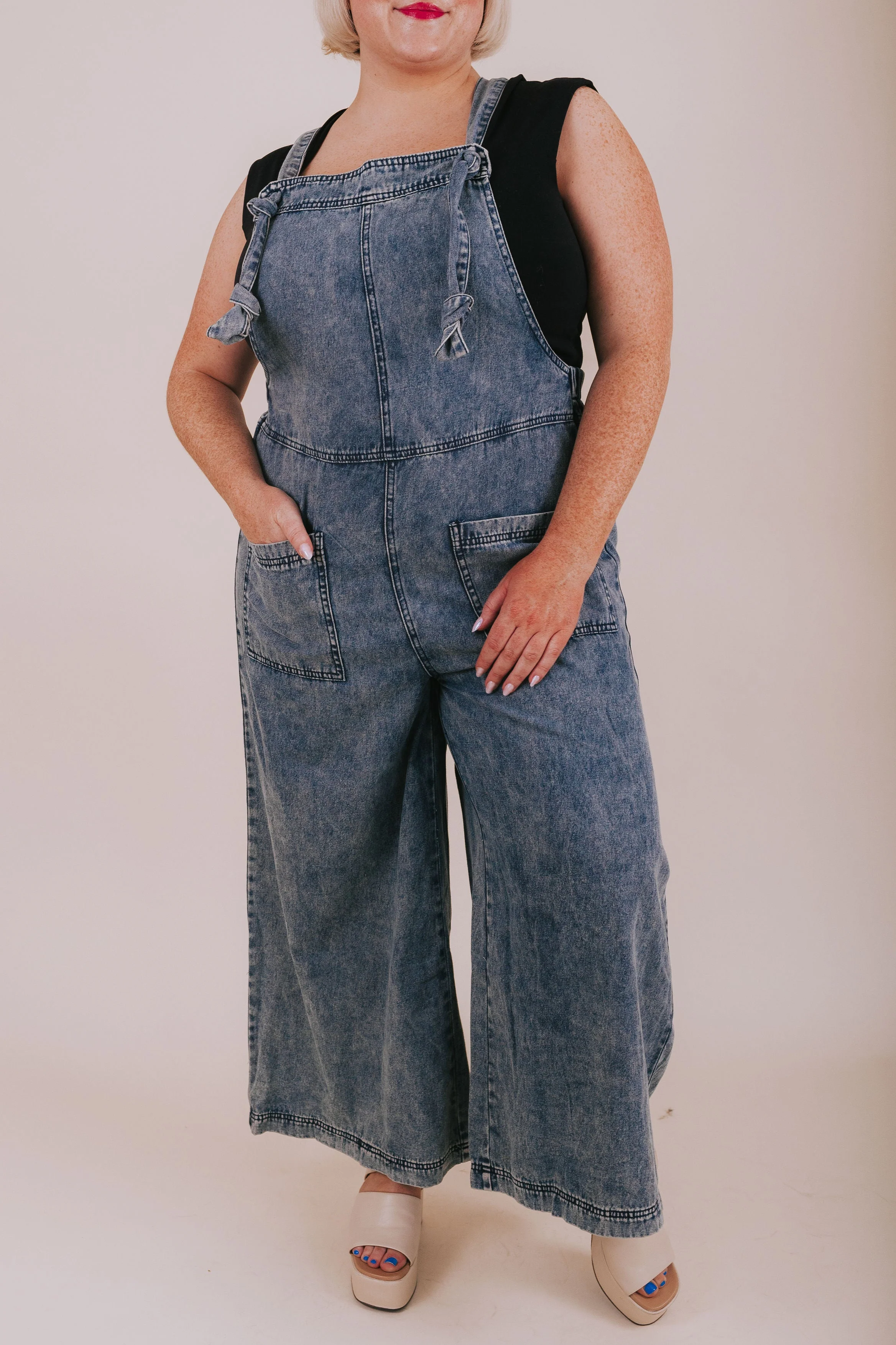 PLUS SIZE - Just Another Day Overalls - Image 5