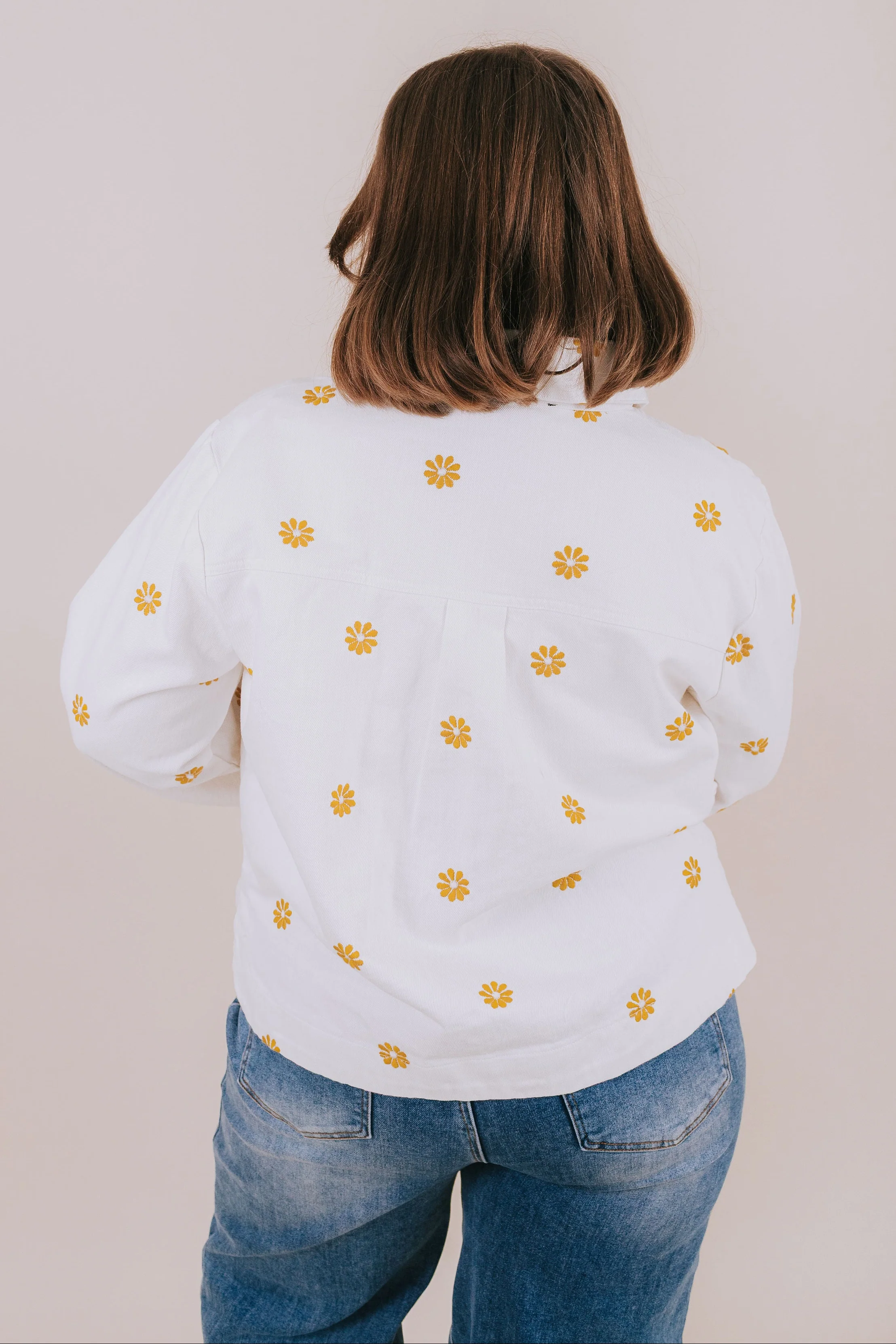 PLUS SIZE - Learn To Fly Denim Jacket - Image 5