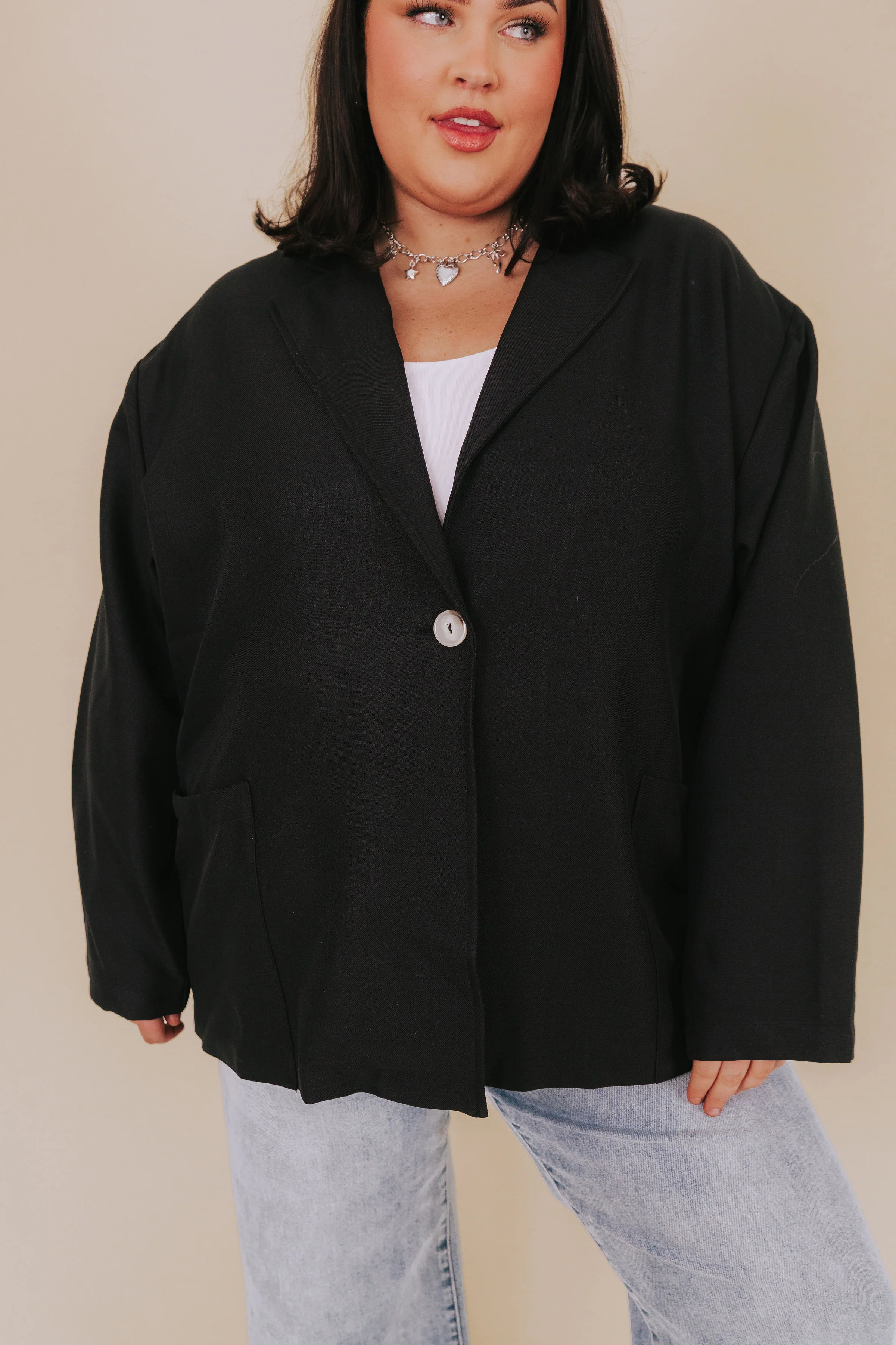 PLUS SIZE - Let Me In Jacket - Image 2