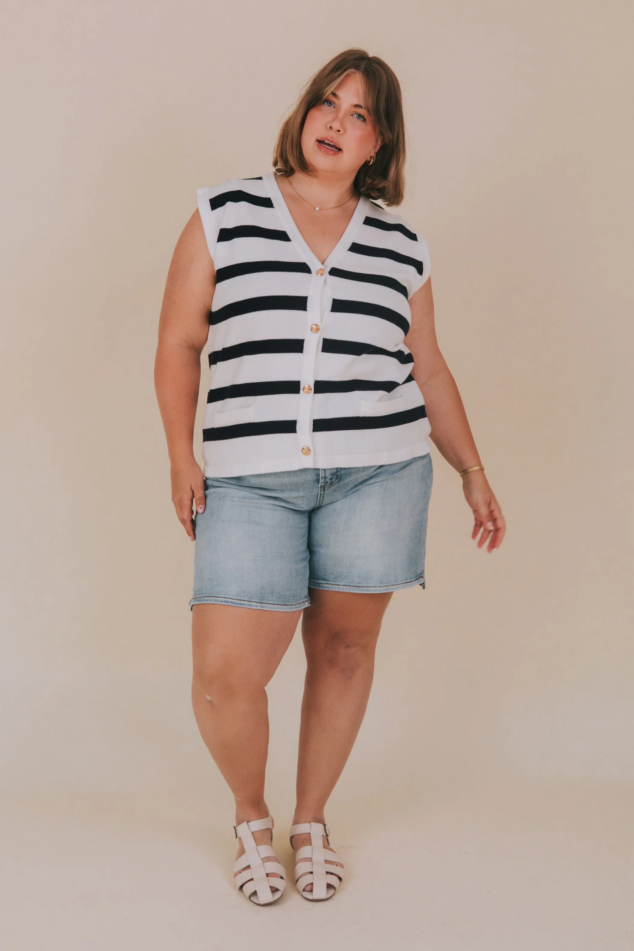PLUS SIZE - Life At Sea Vest - Image 7