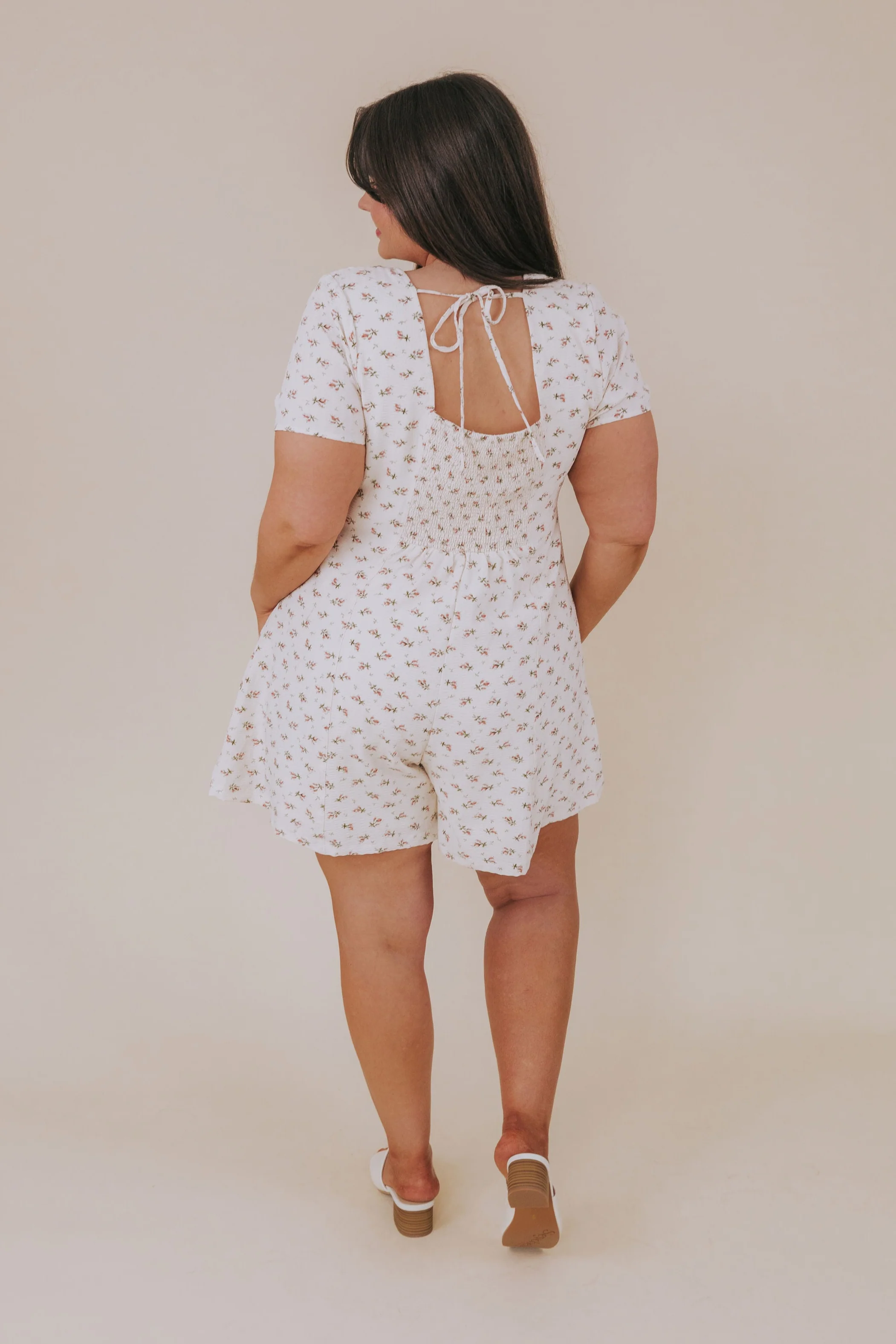 PLUS SIZE - Petal Pop Romper - Image 4