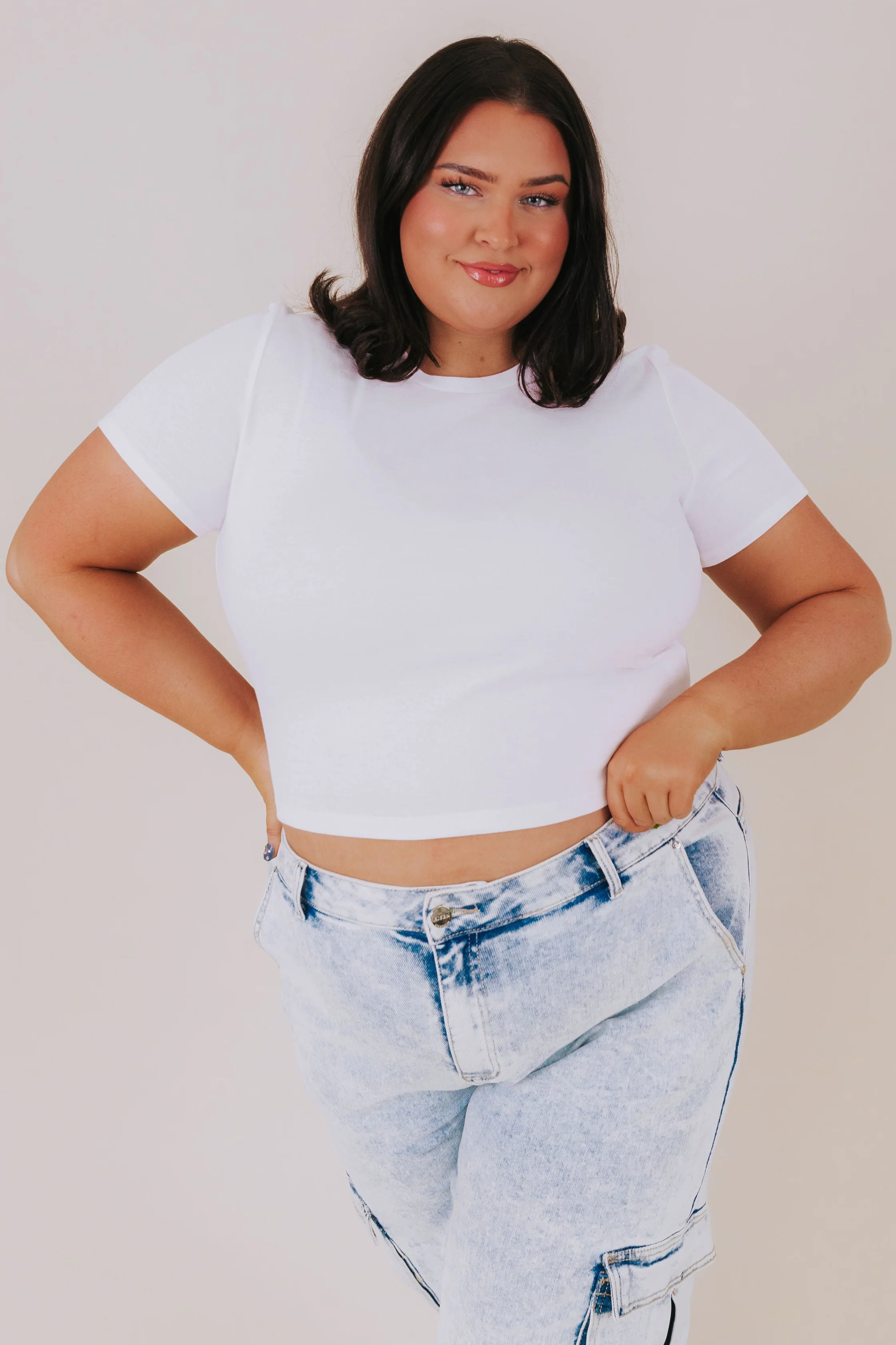 PLUS SIZE - Purity Tee