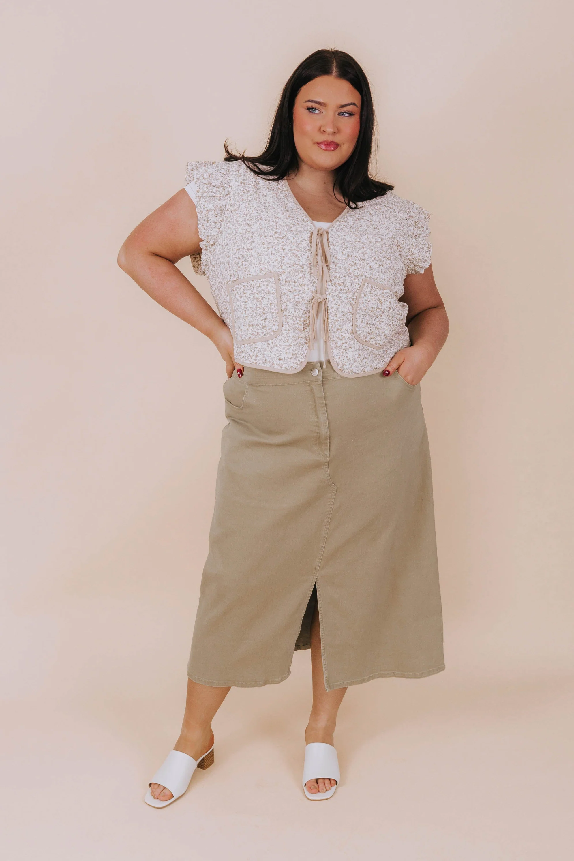 PLUS SIZE - Sweet Pea Skirt - Image 4