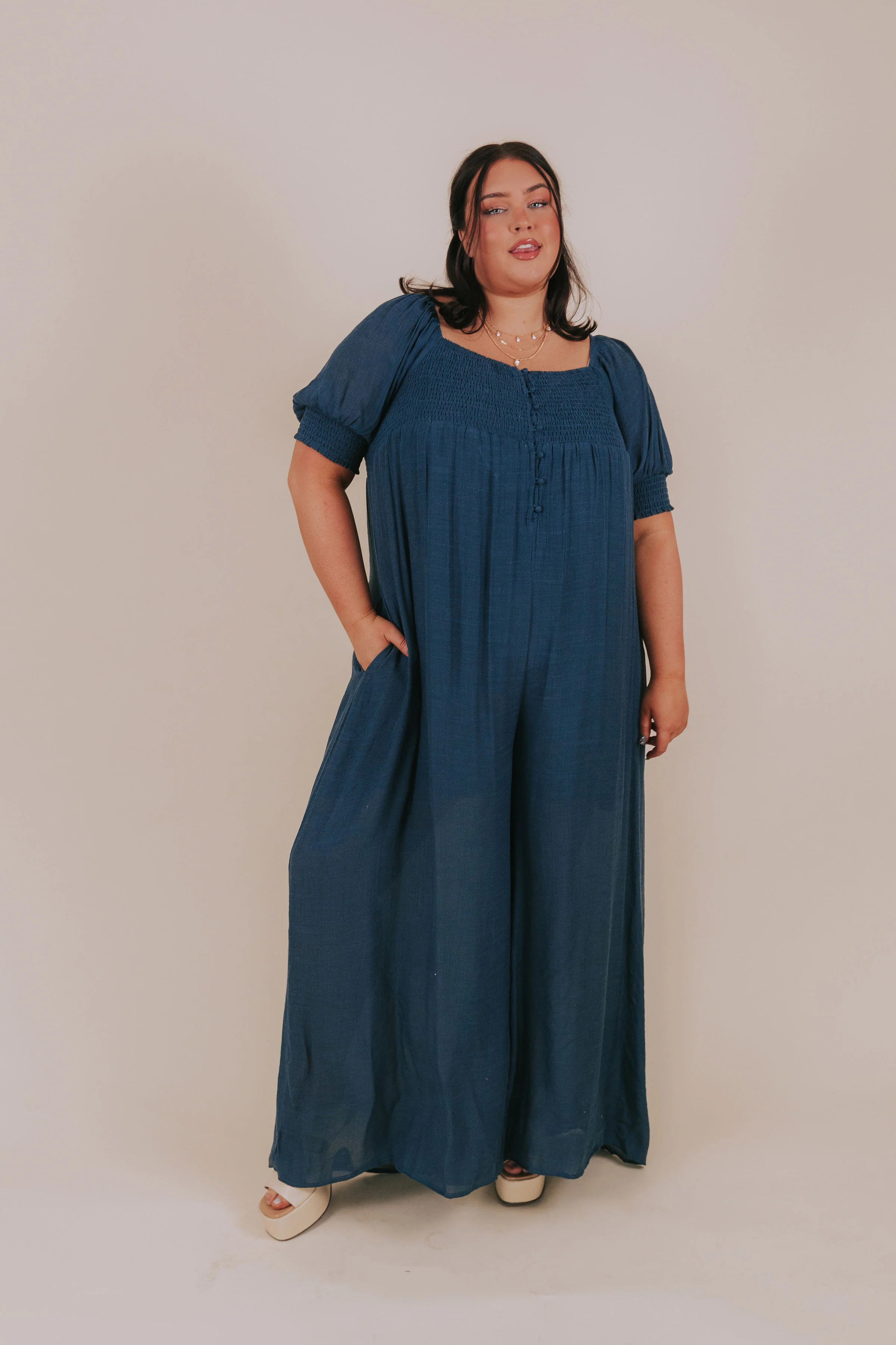 PLUS SIZE - Wavelength Jumpsuit - Image 5