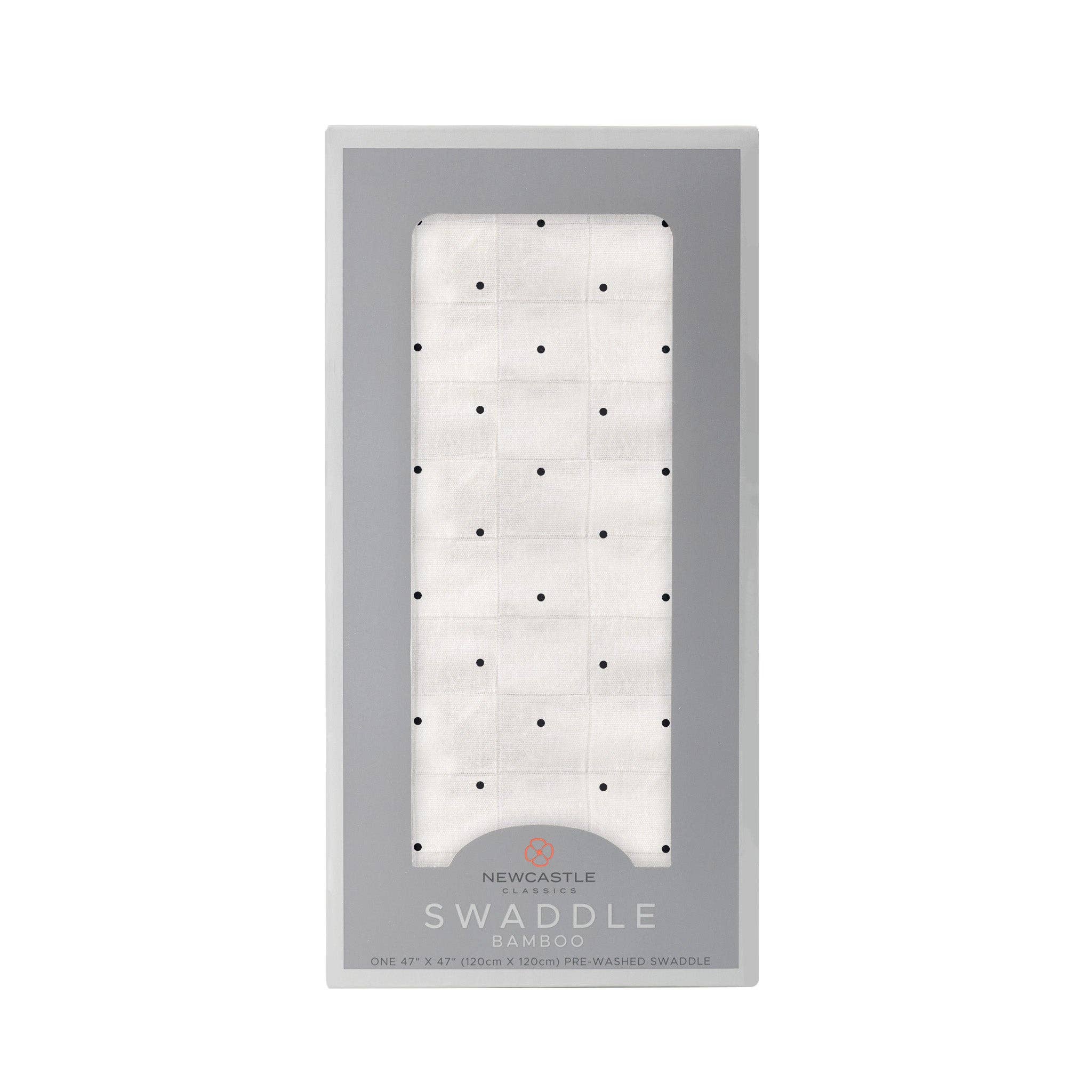 BABY - Polka Dot Bamboo Swaddle