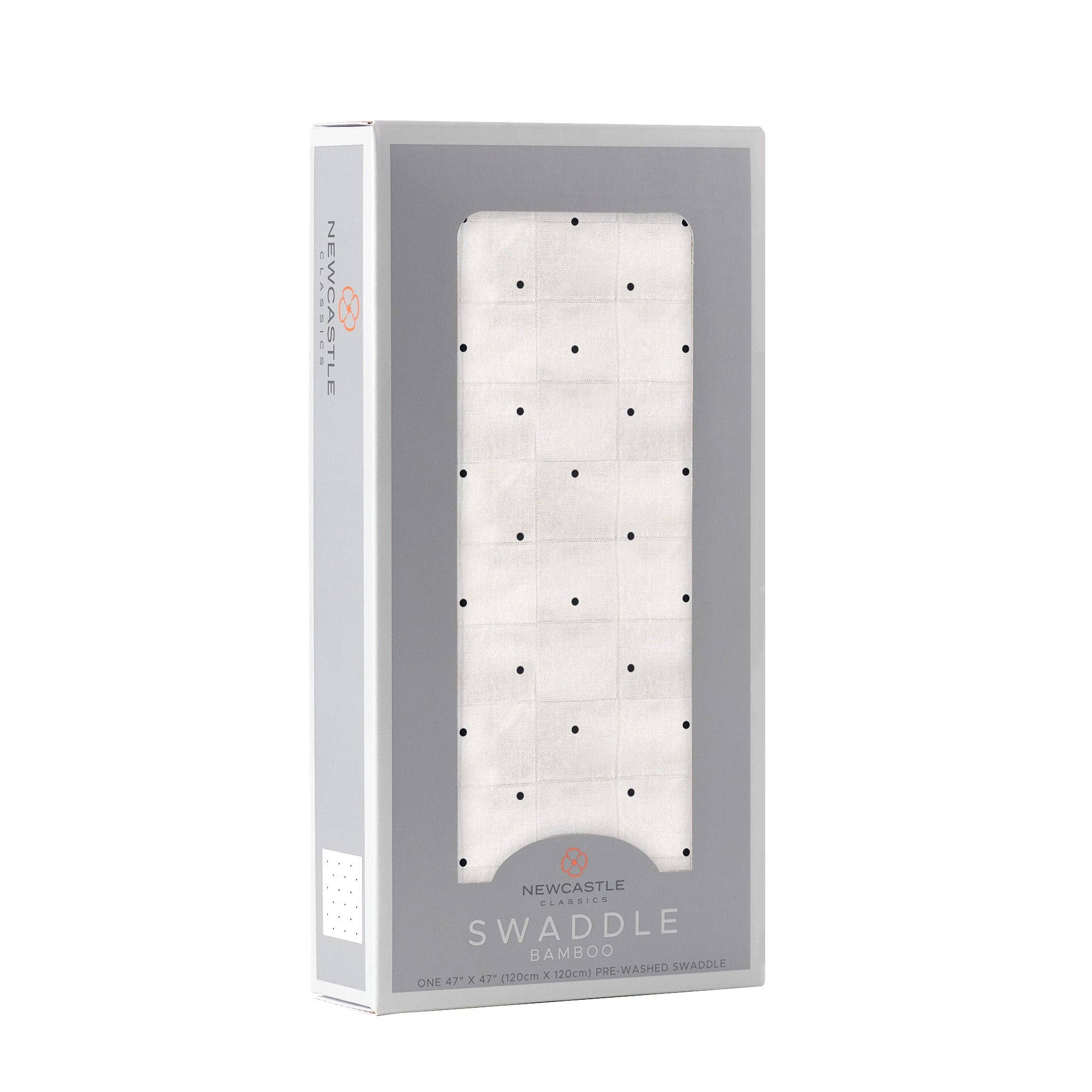 BABY - Polka Dot Bamboo Swaddle - Image 2