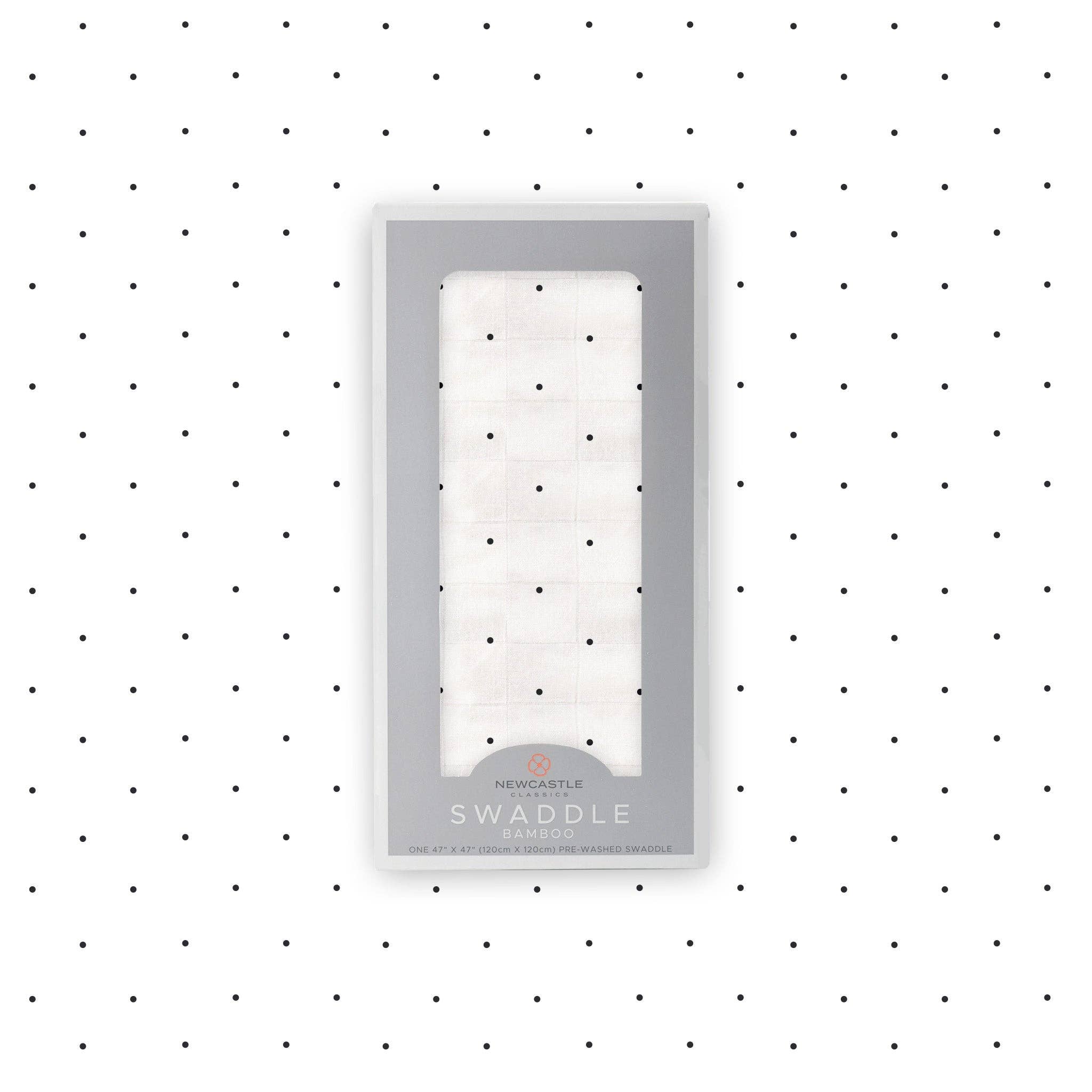 BABY - Polka Dot Bamboo Swaddle - Image 6