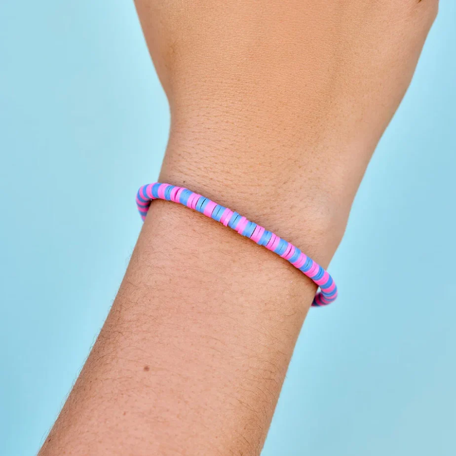 PURA VIDA - Bubblegum Seascape Stretch Bracelet - Image 2