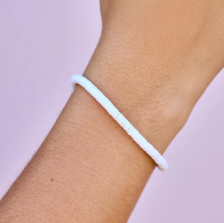 PURA VIDA - White Seascape Stretch Bracelet - Image 2
