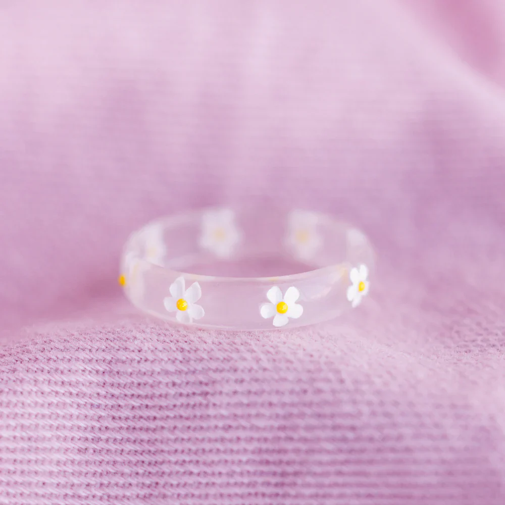 PURA VIDA - Daisy Resin Ring