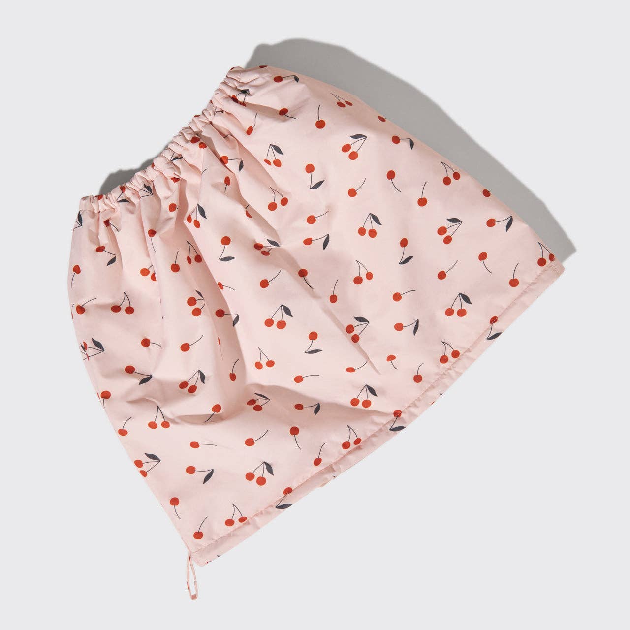 KITSCH - Satin-Lined Flexi Shower Cap - Cherry Print - Image 4