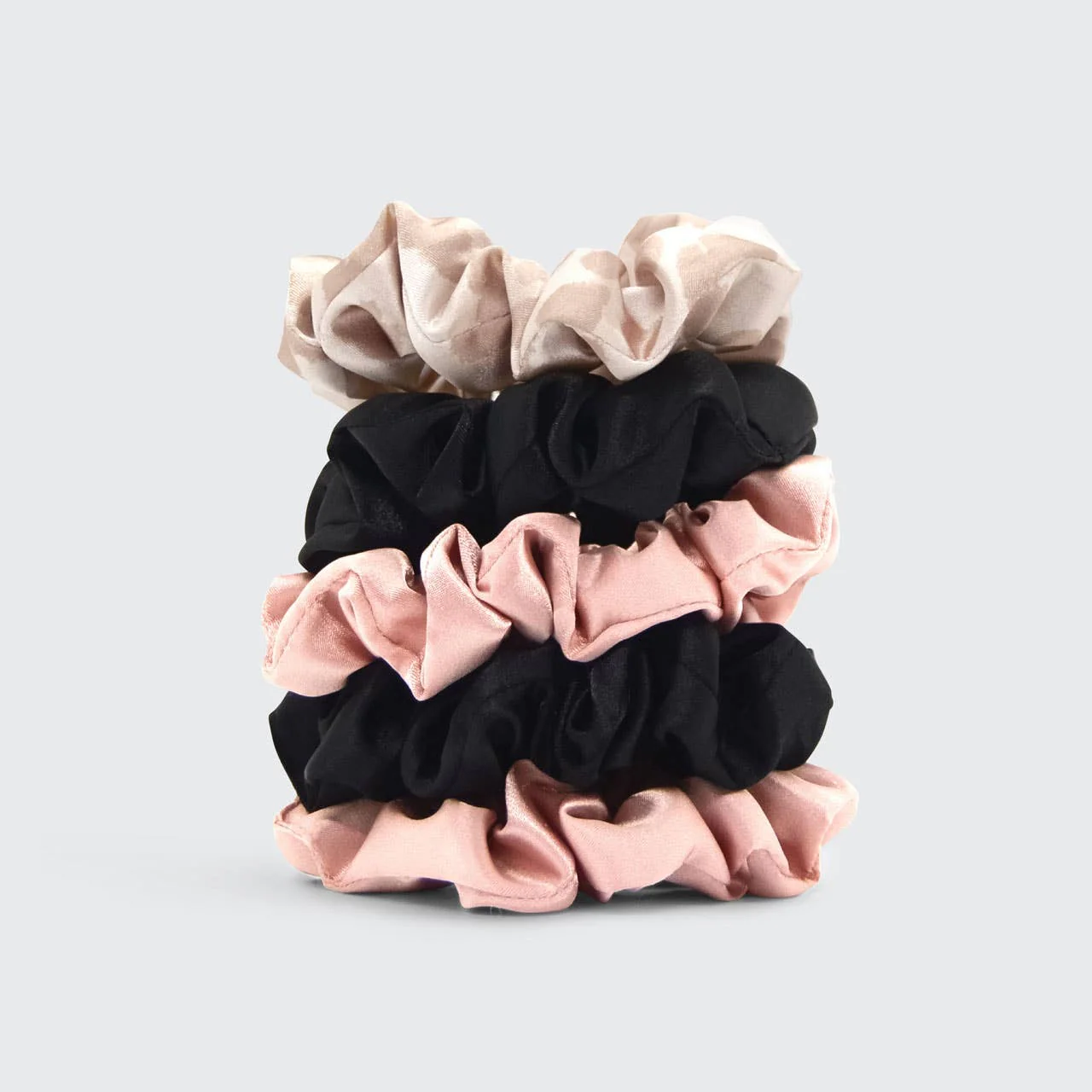 KITSCH - Satin Sleep Scrunchies 5pc - Assorted - Image 3