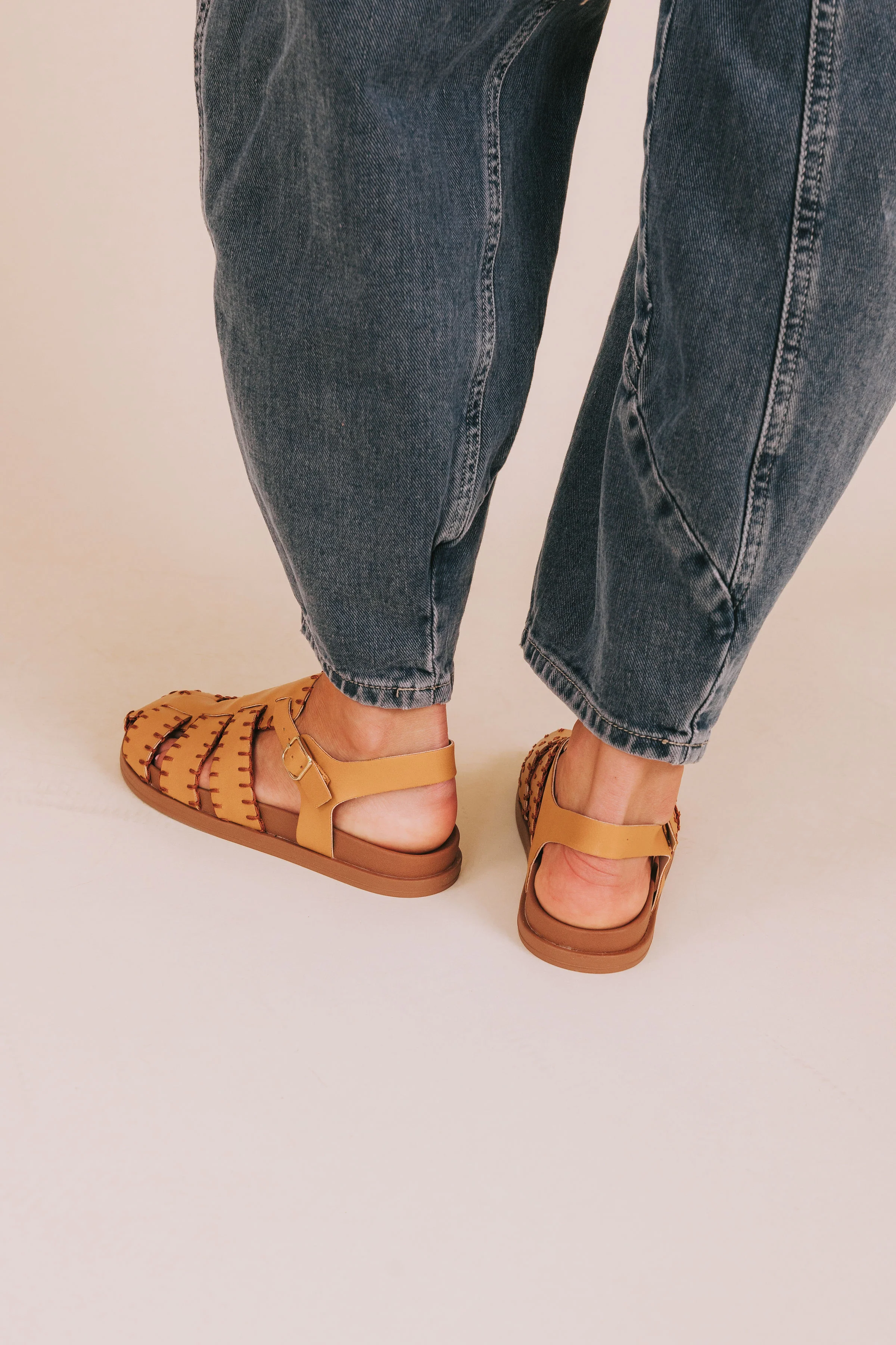 SEYCHELLES - Jasmina V-Leather Sandal - Image 3