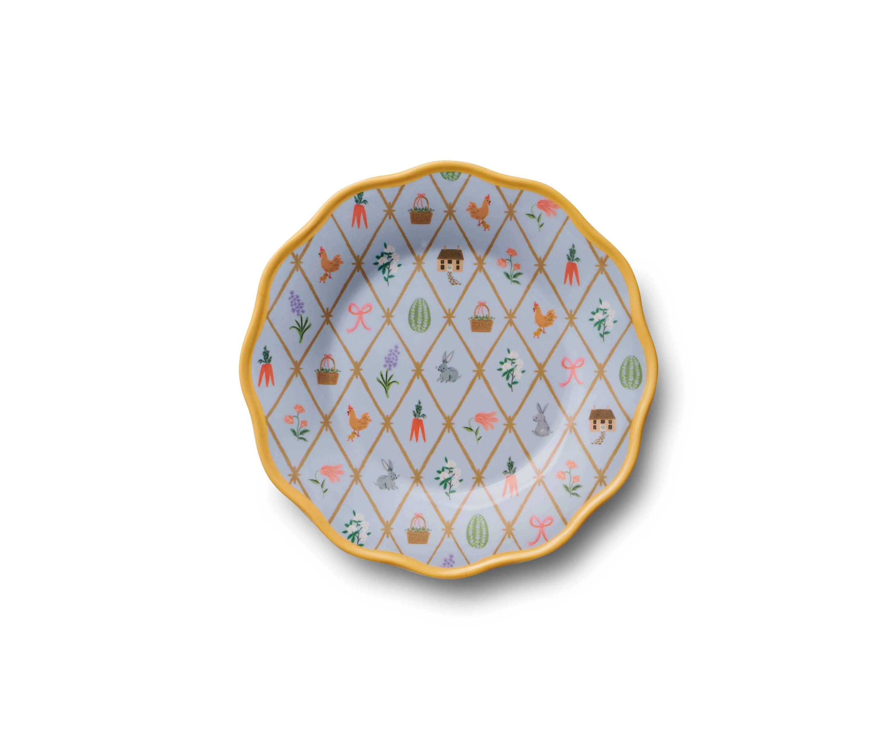 RIFLE PAPER CO - Spring Farm Melamine Assorted Dessert Plates - Image 3