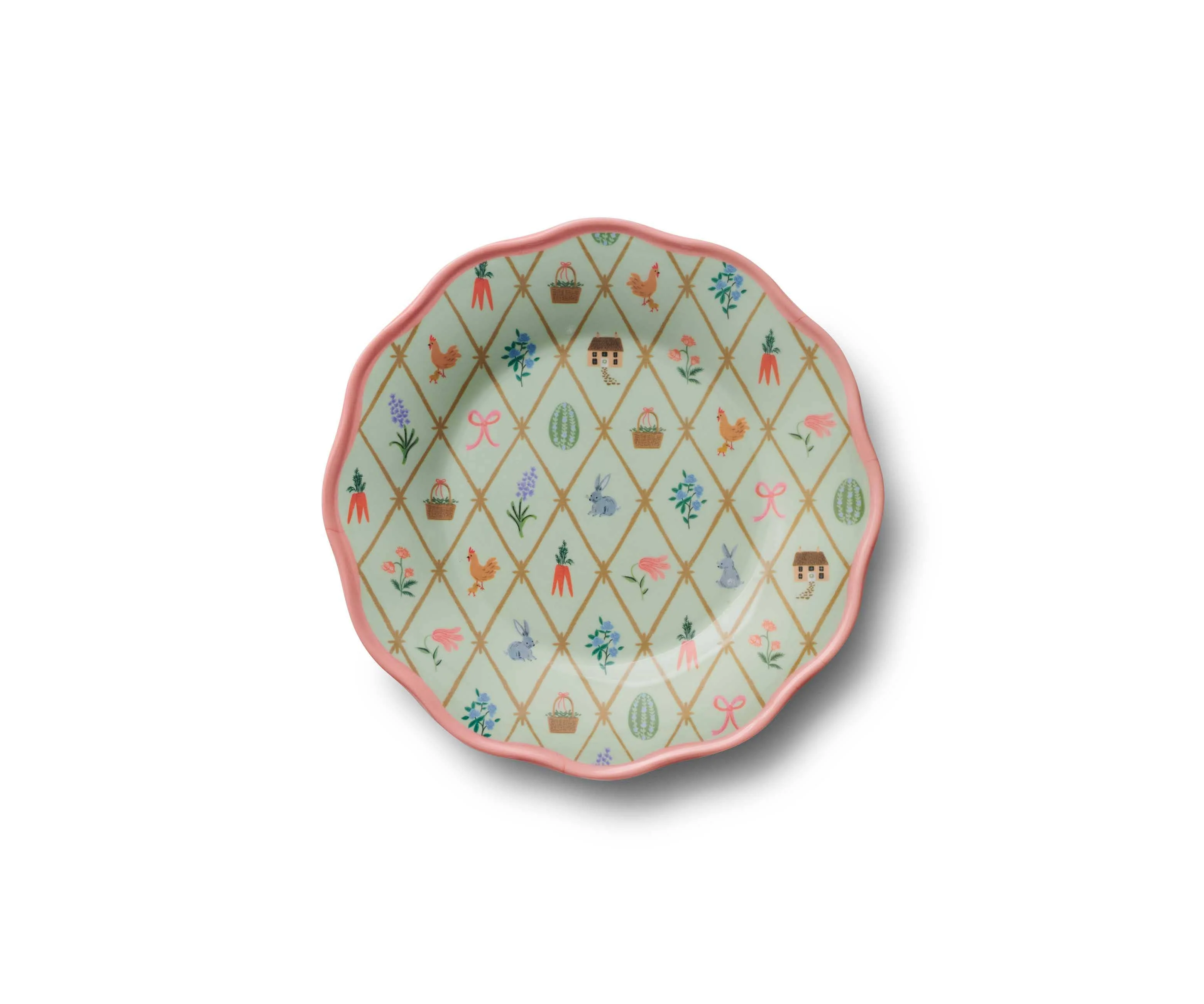 RIFLE PAPER CO - Spring Farm Melamine Assorted Dessert Plates - Image 4