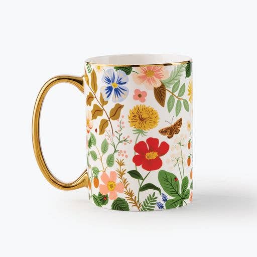 RIFLE PAPER CO - Strawberry Fields Porcelain Mug - Image 2