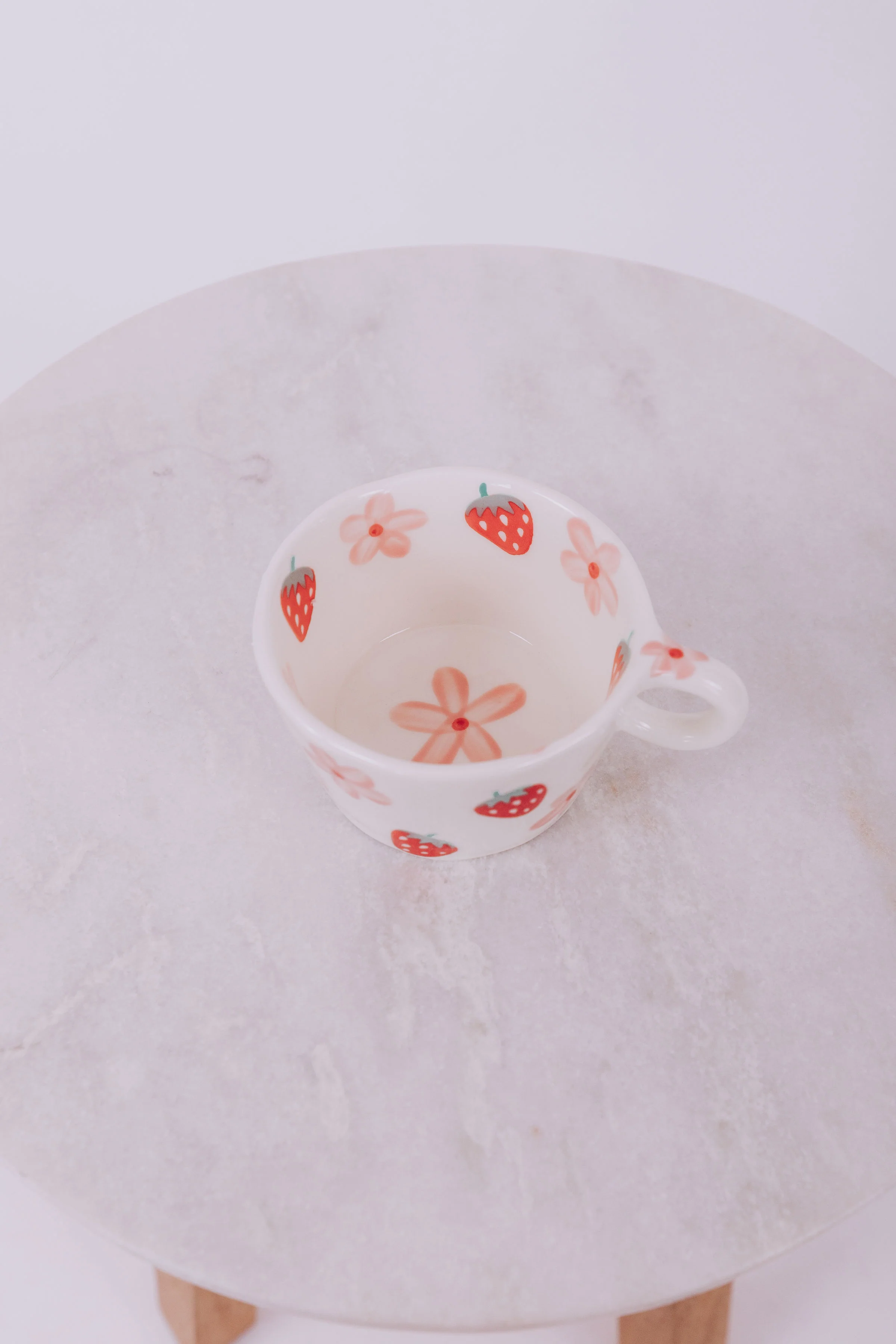 Strawberry Flower Mug - Image 2