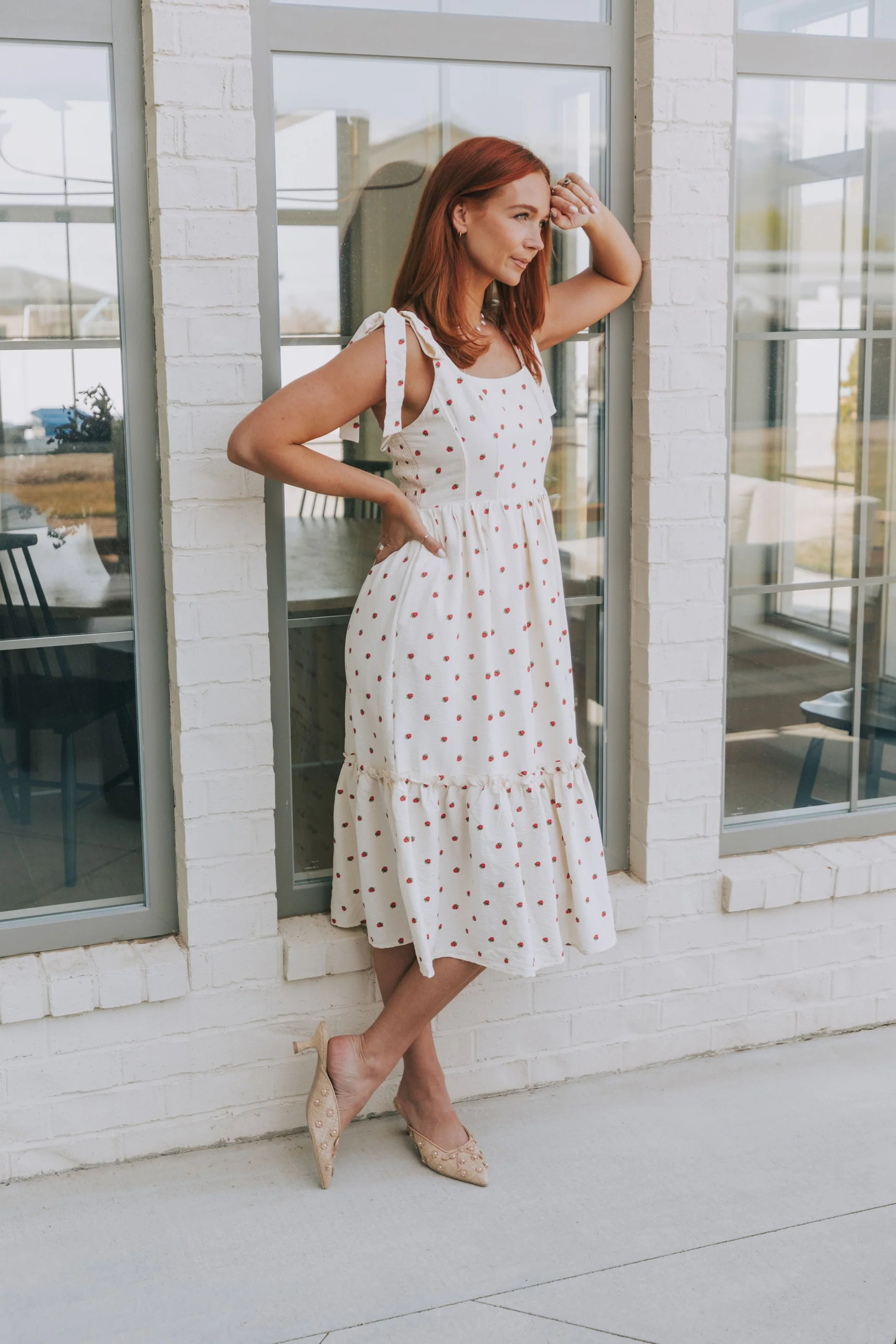 Strawberry Kisses Dress - Image 7